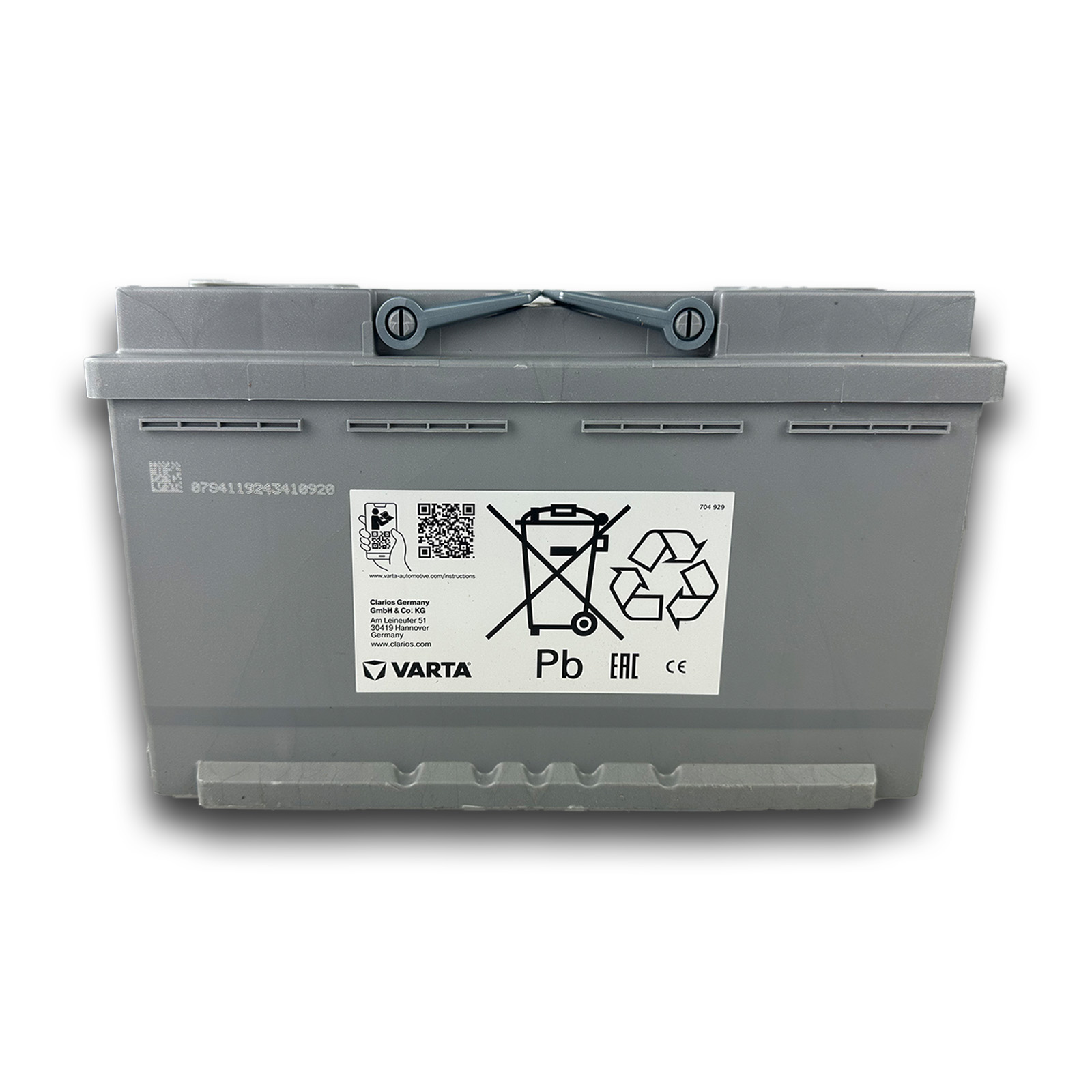 Varta Autobatterie Starterbatterie Silver Dynamic AGM 12V 80Ah 800A Start-Stop