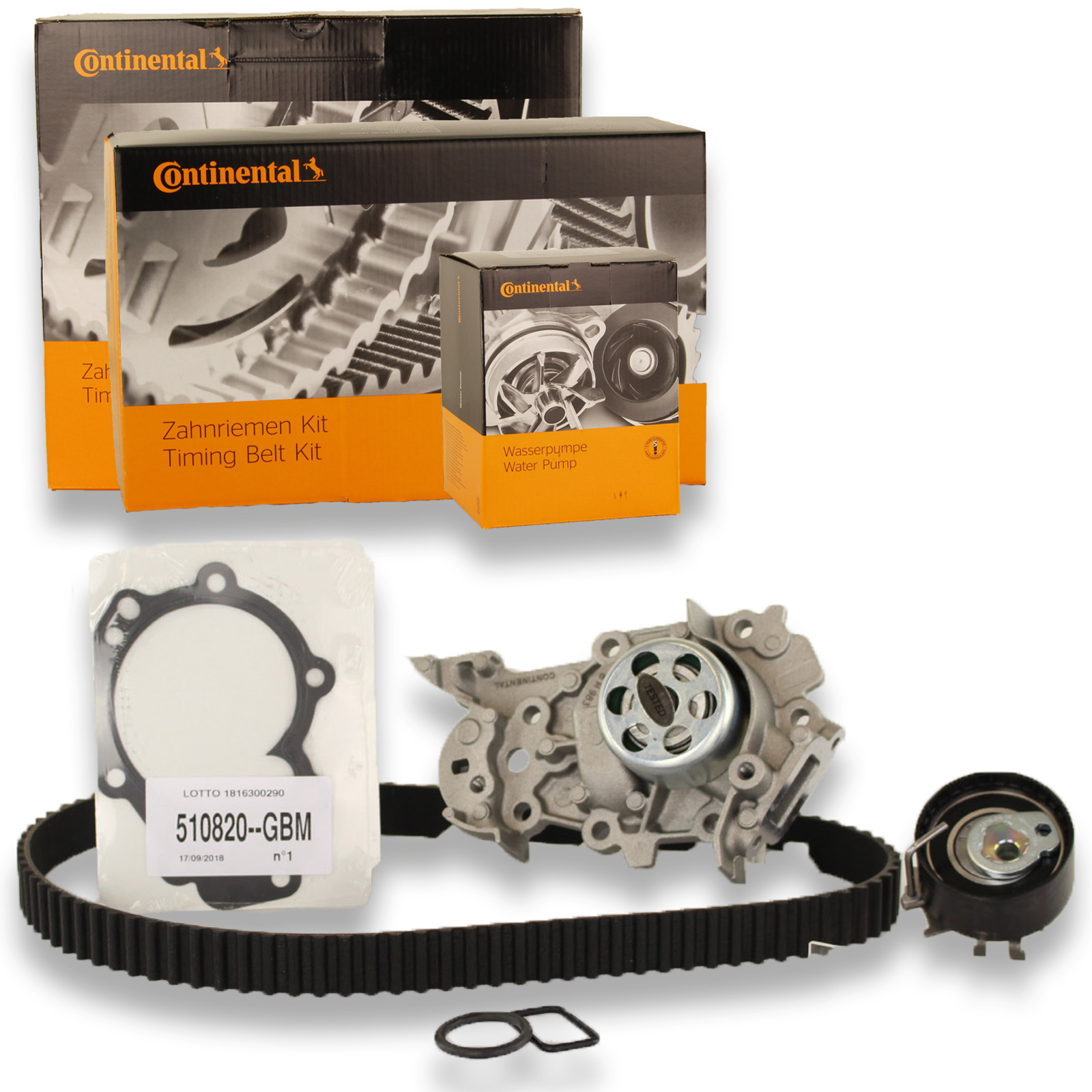 CONTITECH Water Pump & Timing Belt Kit