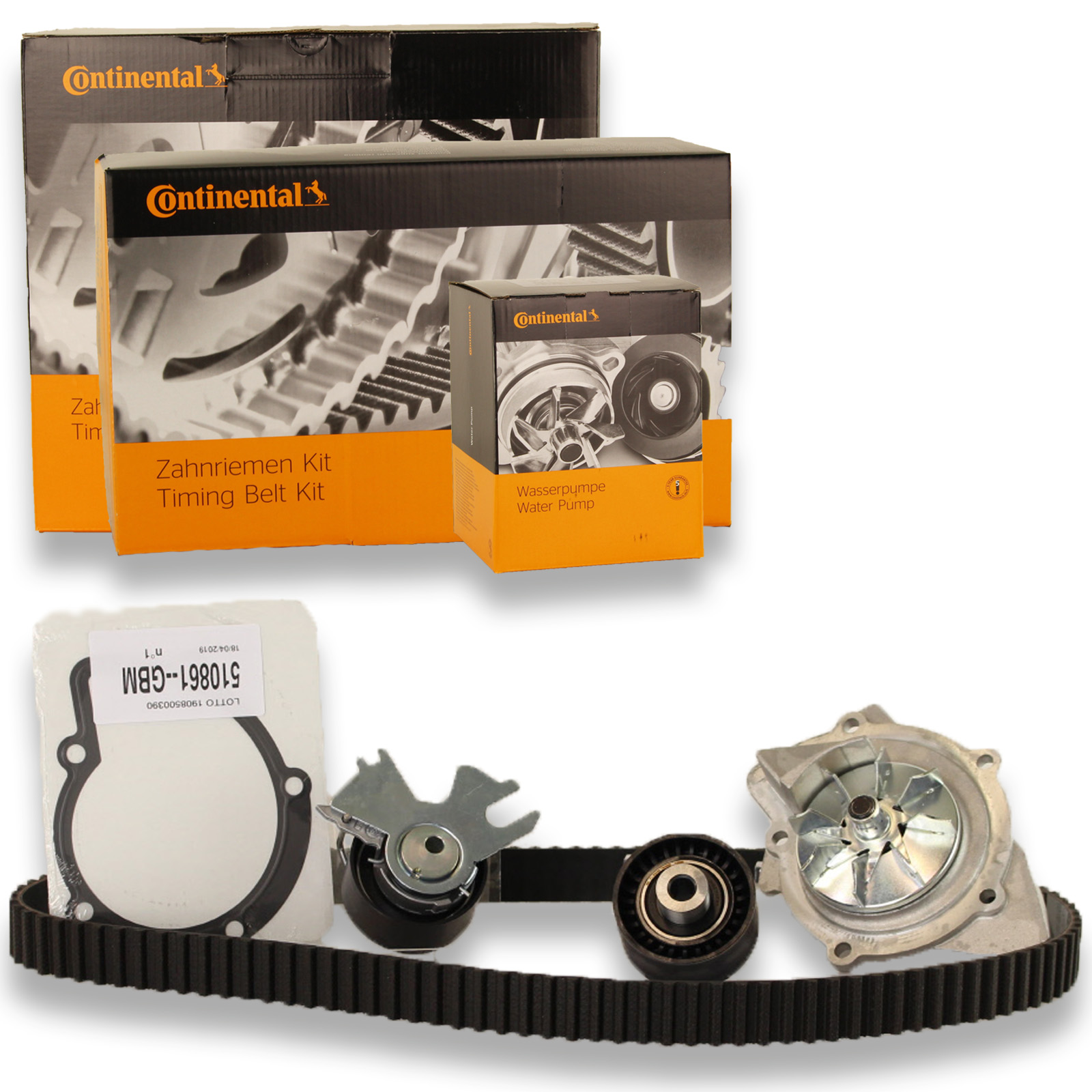 CONTINENTAL CTAM Water Pump & Timing Belt Set