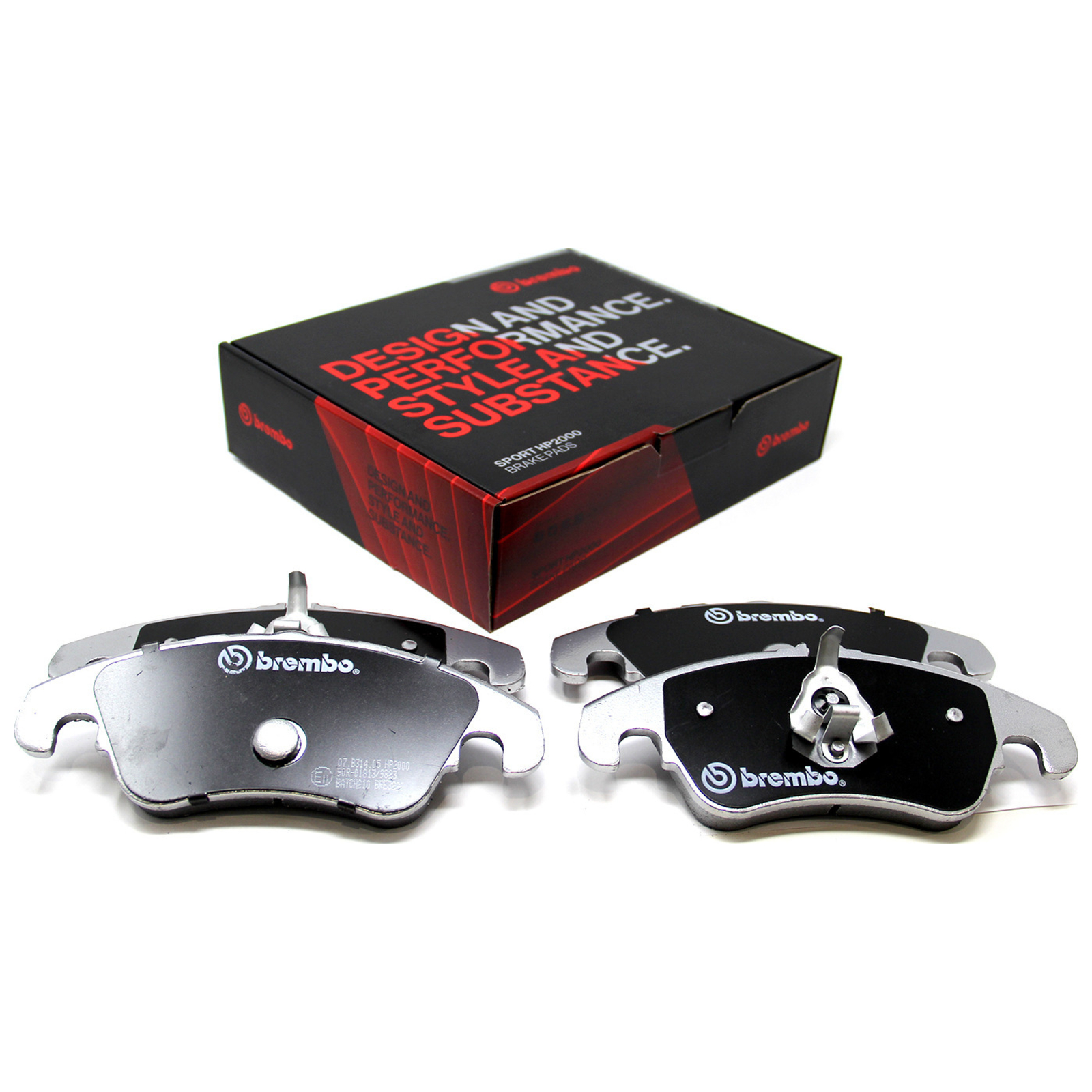 BREMBO Hochleistungs-Bremsbelagsatz UPGRADE, SPORT | HP2000