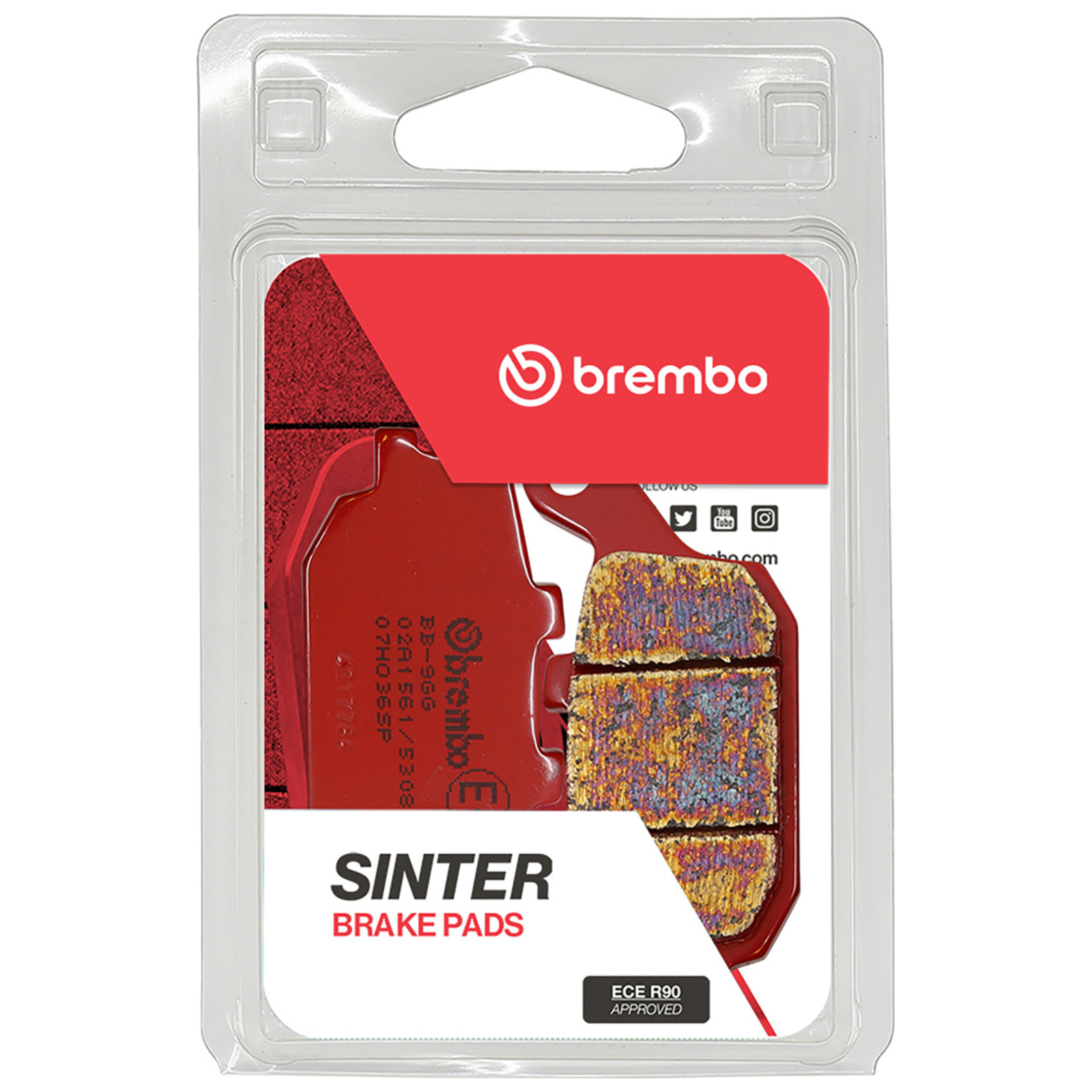 BREMBO Bremsbelagsatz, Scheibenbremse PRIME - Sinter - SP 07HO36SP