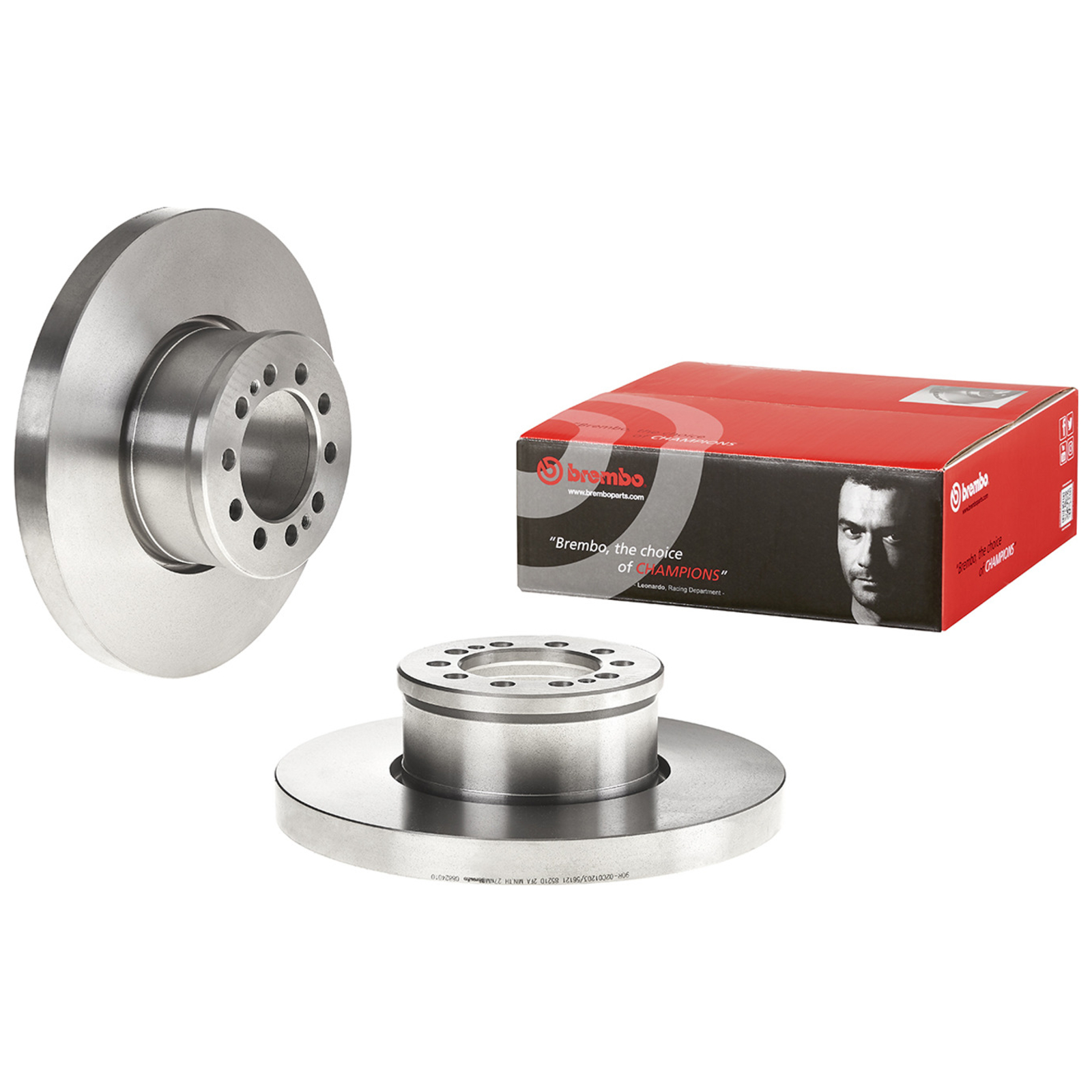 2x BREMBO Brake Disc PRIME LINE