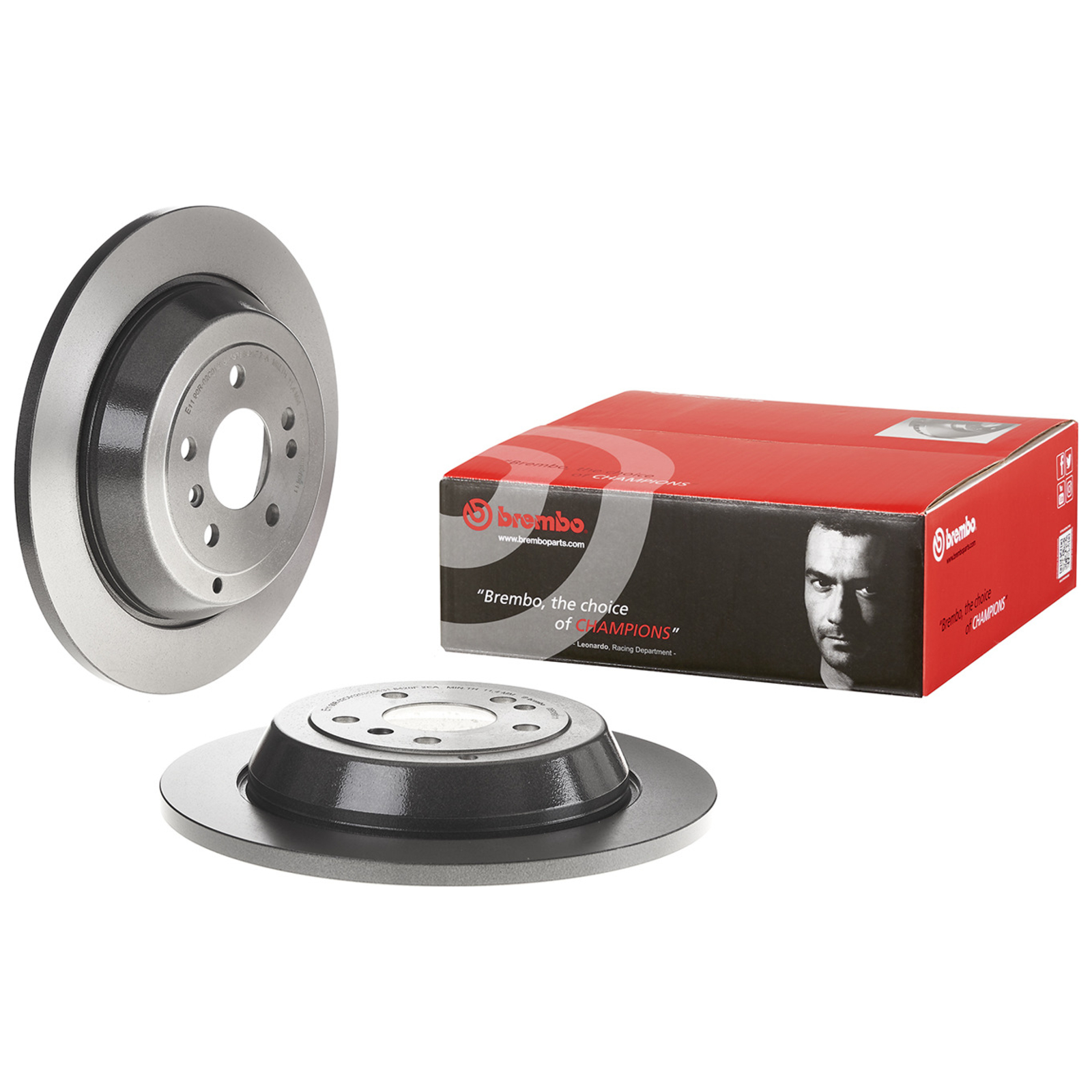 2x BREMBO Brake Disc PRIME LINE - UV Coated
