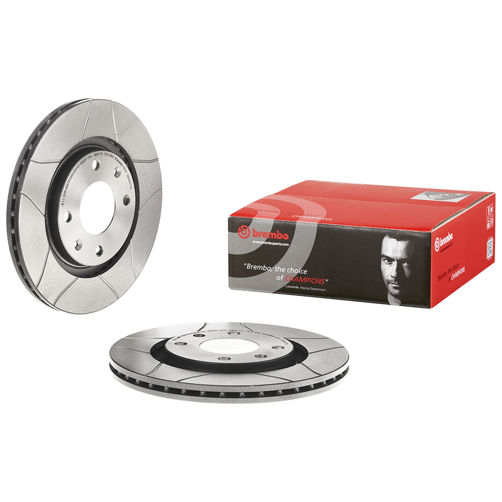 2x BREMBO Bremsscheibe XTRA LINE - Max
