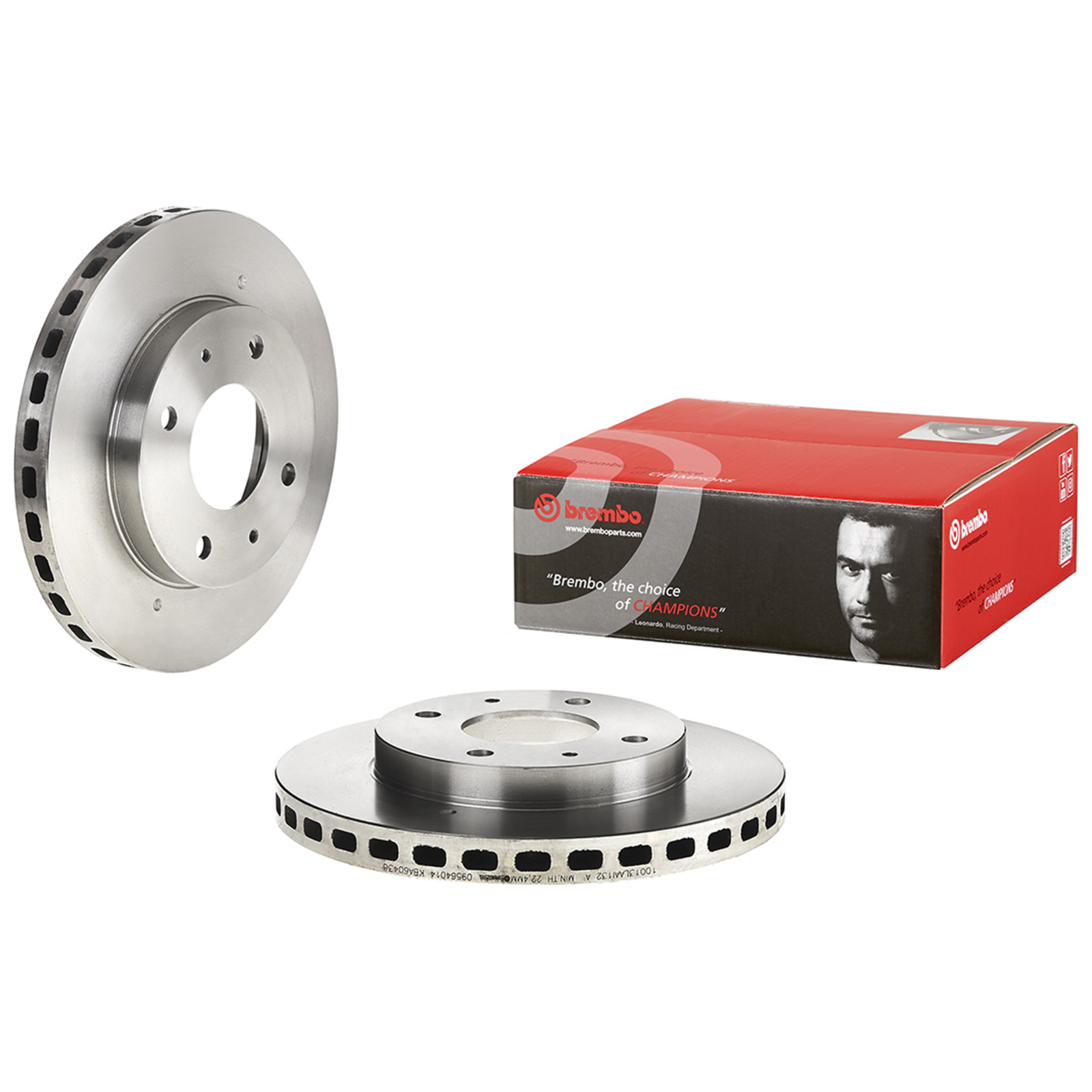 2x BREMBO Brake Disc PRIME LINE