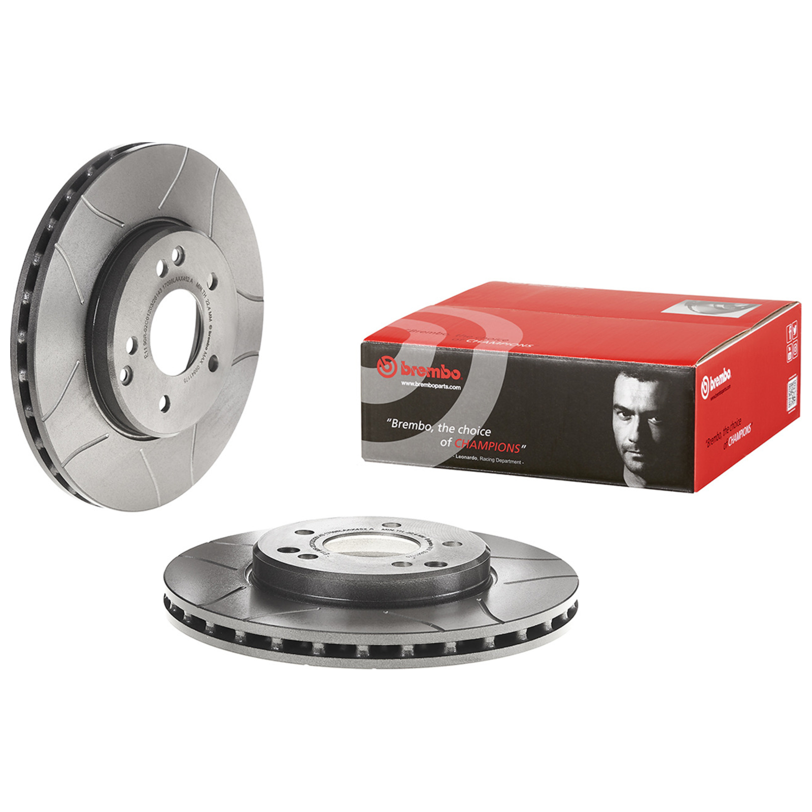 2x BREMBO Bremsscheibe XTRA LINE - Max