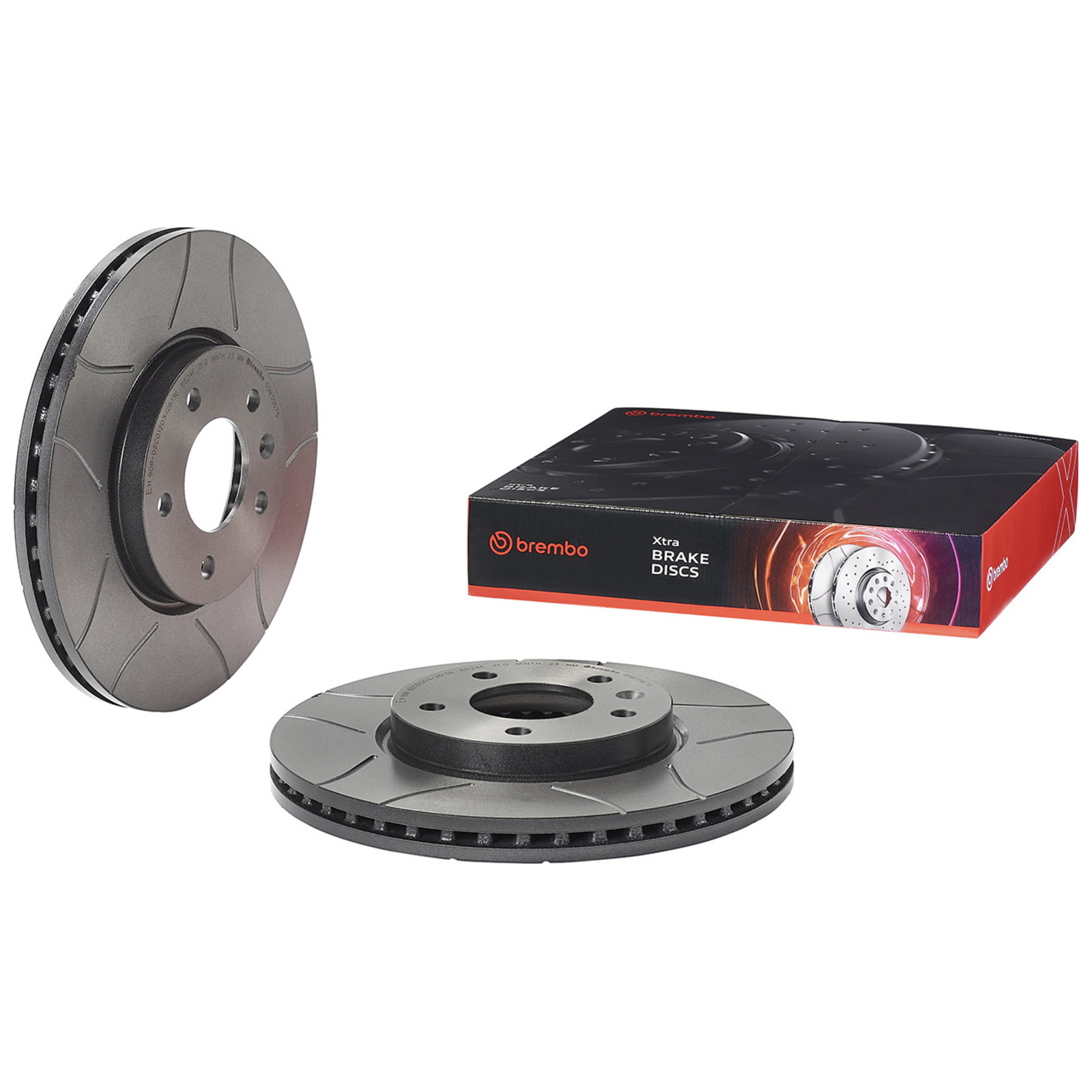 2x BREMBO Bremsscheibe XTRA LINE - Max 09.B356.75