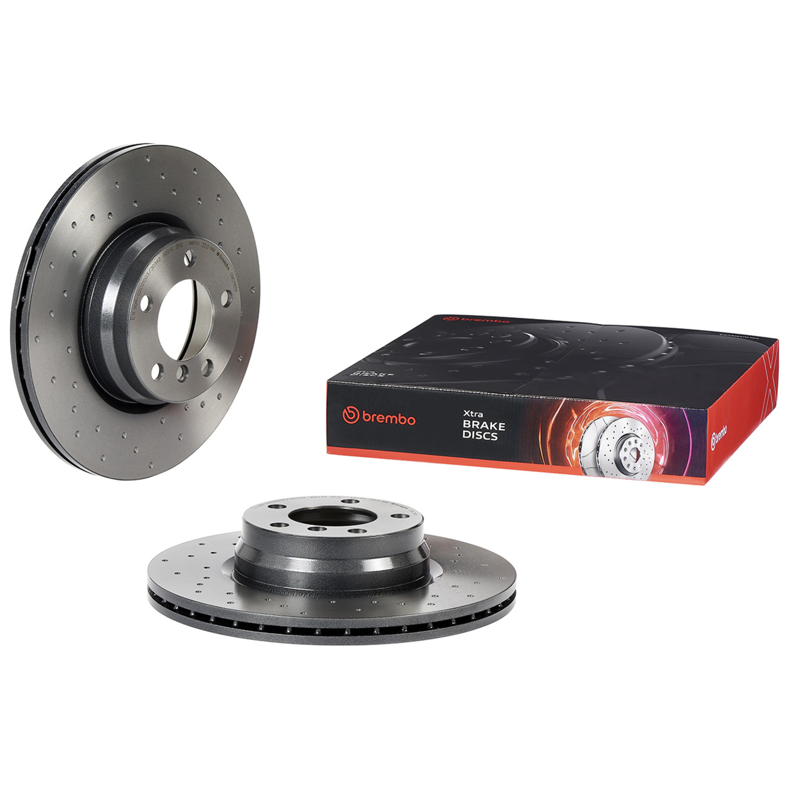 Brembo Xtra Line Bremsscheiben 330mm + Bremsbeläge Vorne passend fü...