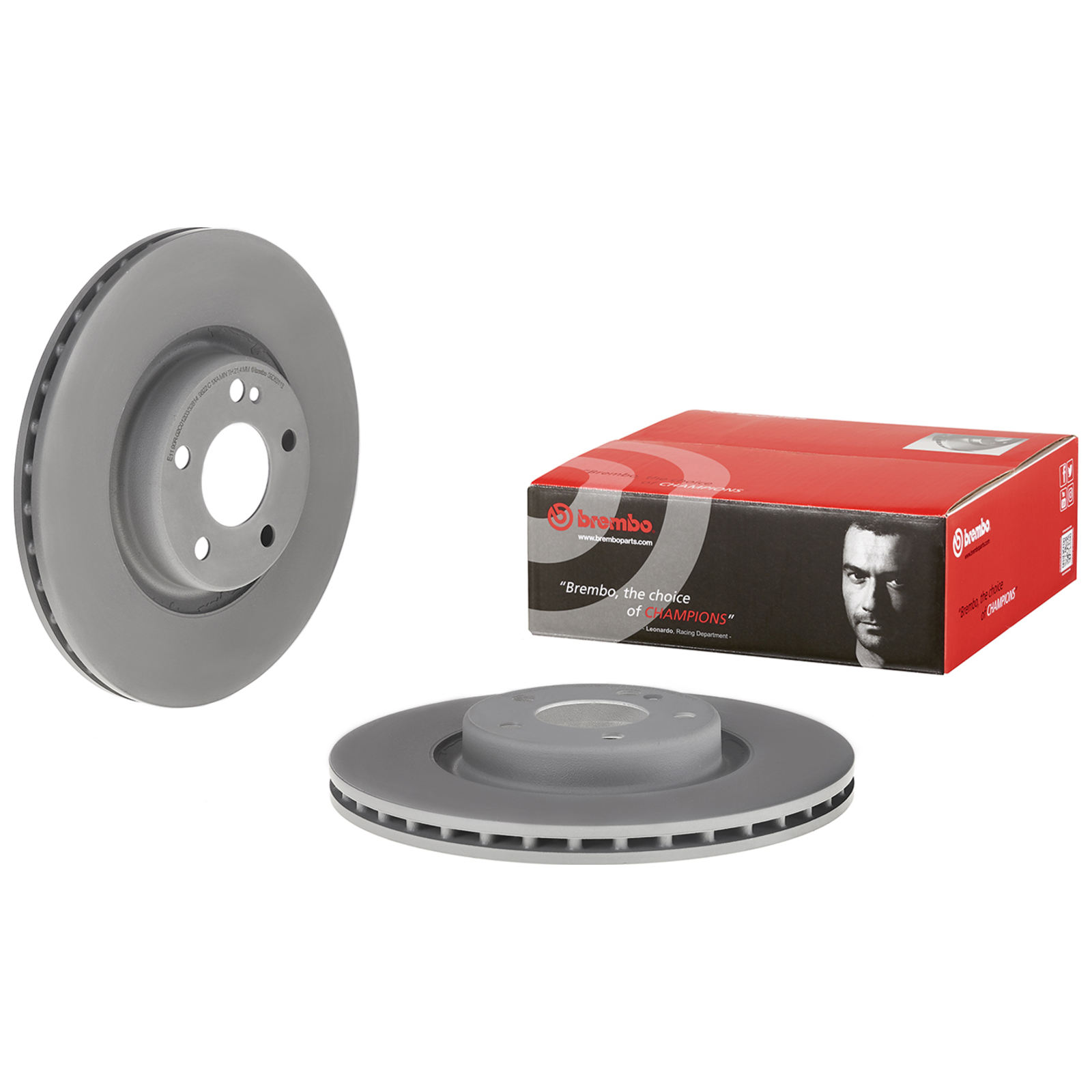 2x BREMBO Bremsscheibe CO-CAST DISCS LINE