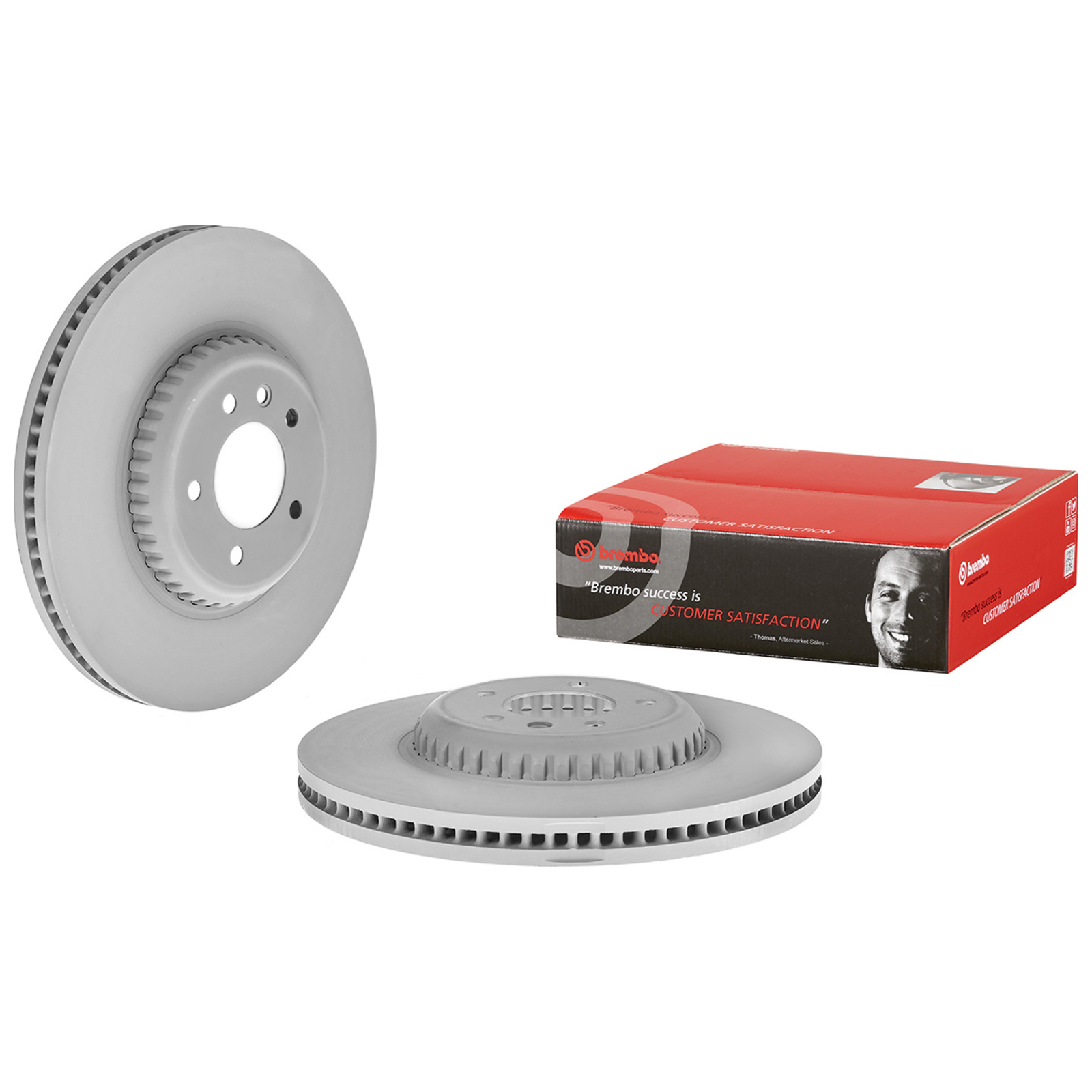 2x BREMBO Bremsscheibe PRIME LINE - Lightweight