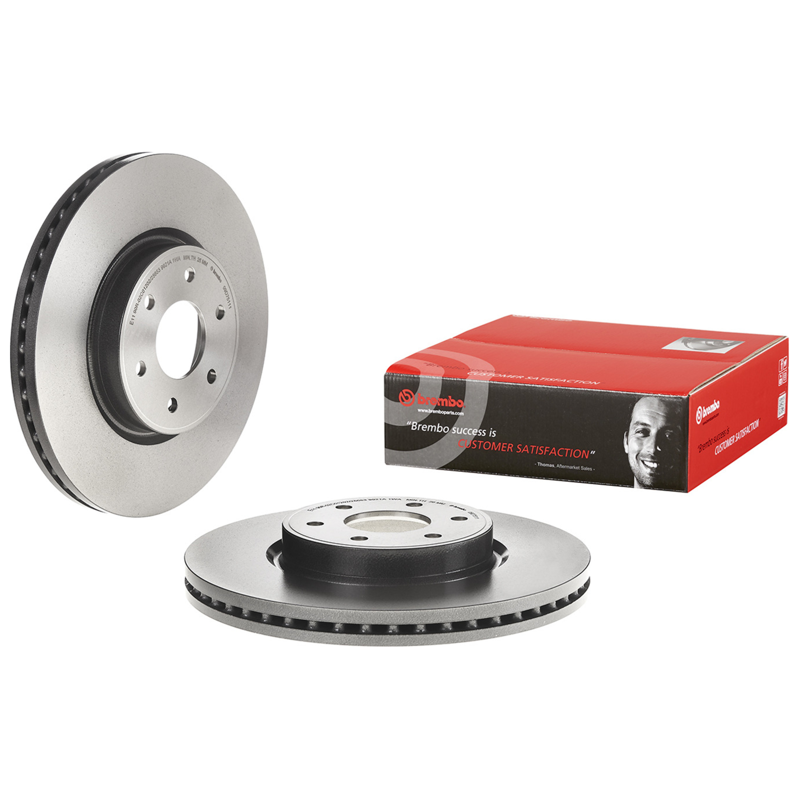 BREMBO Bremsscheibe PRIME LINE - UV Coated