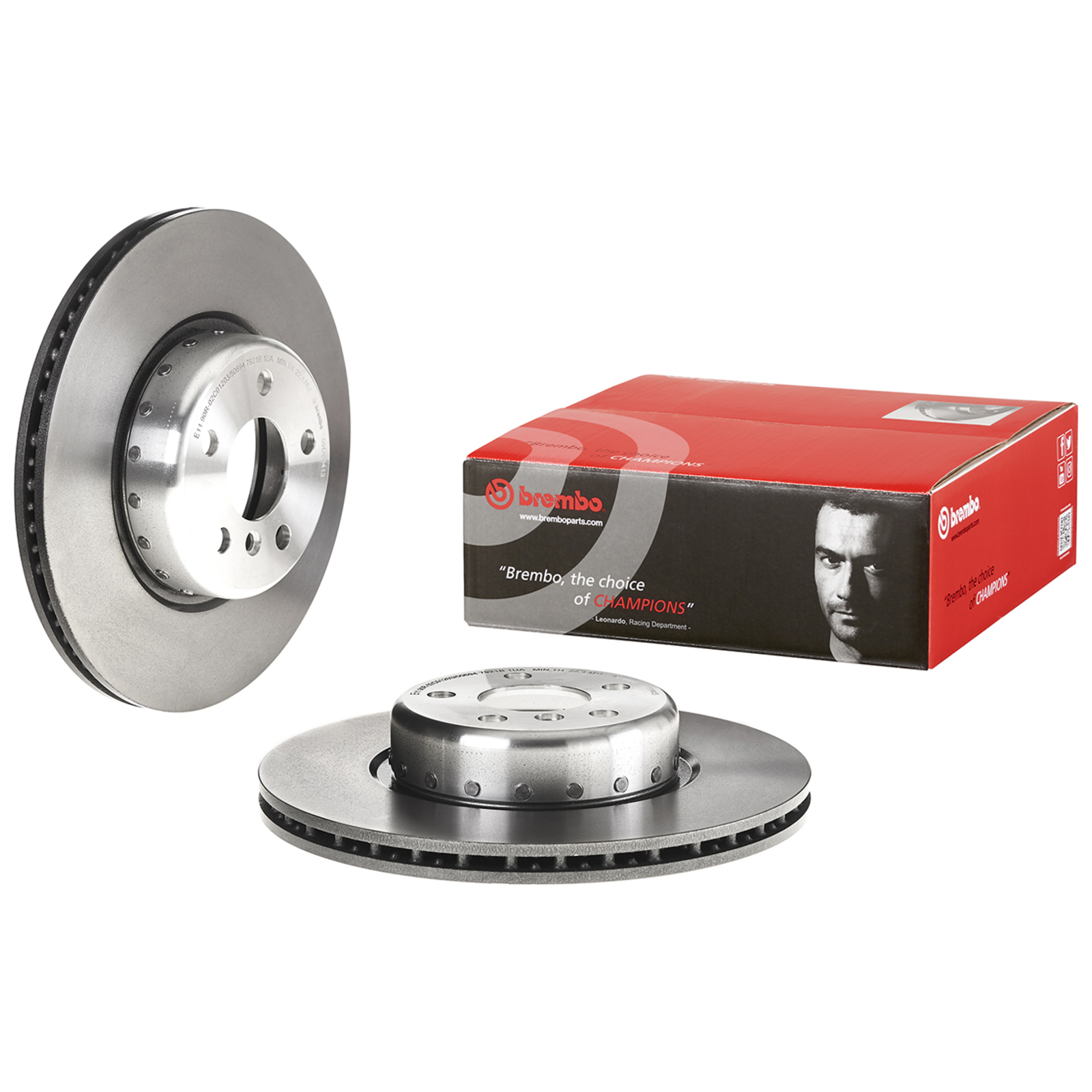2x BREMBO Brake Disc PRIME LINE - Composite
