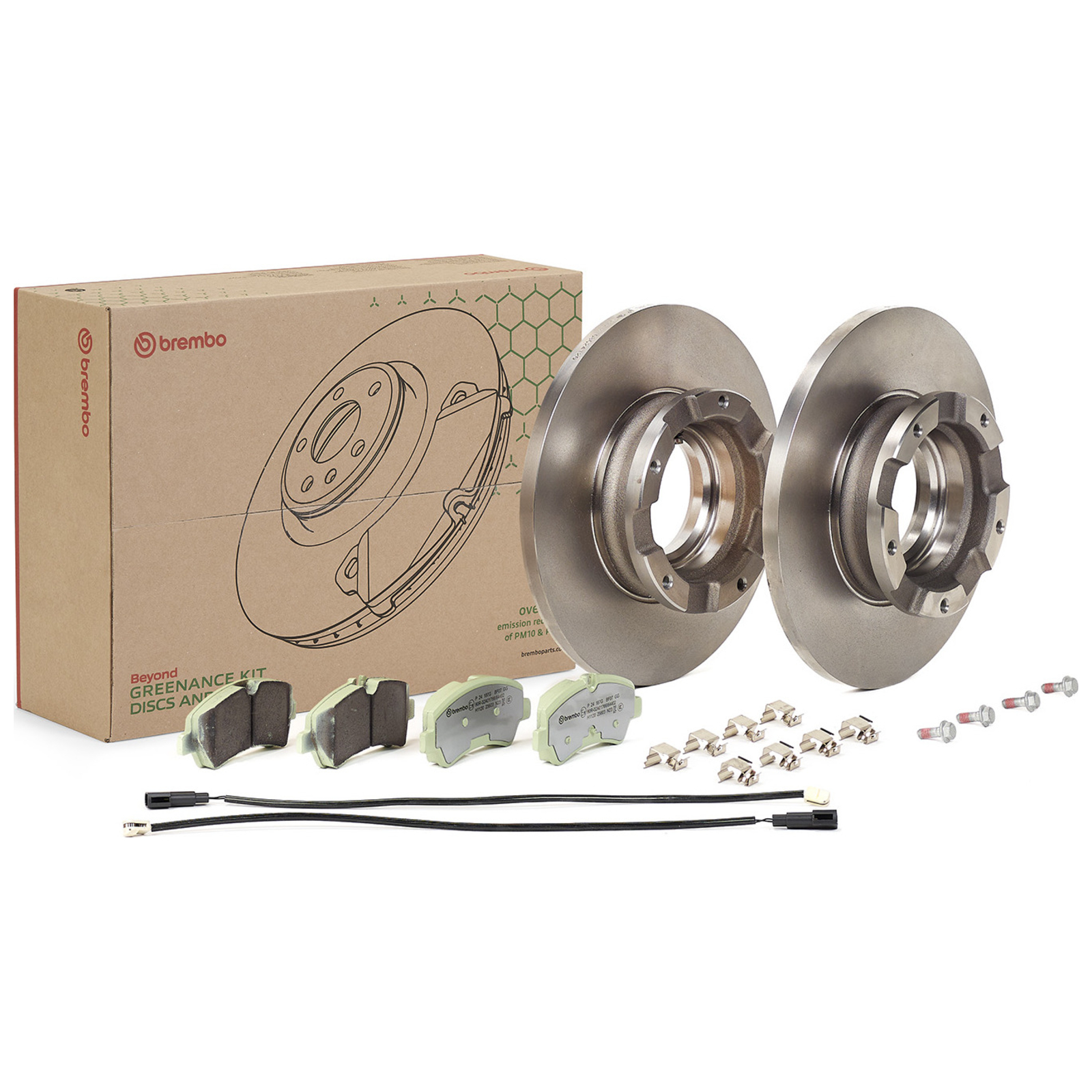 BREMBO Bremsensatz, Scheibenbremse BEYOND LINE - Greenance