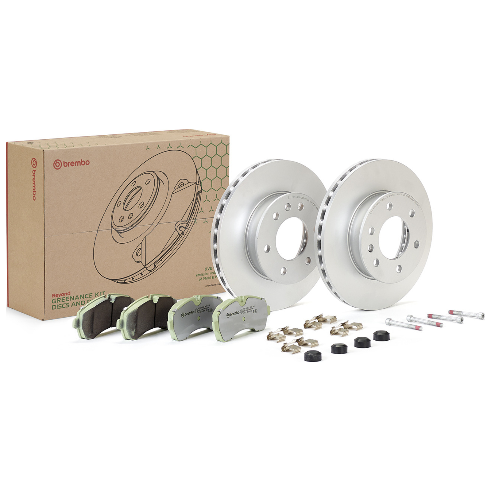 BREMBO Bremsensatz, Scheibenbremse BEYOND LINE - Greenance