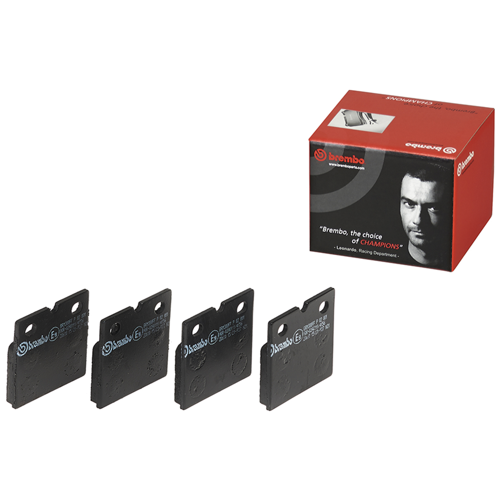 BREMBO Brake Pad Set, disc parking brake PRIME LINE