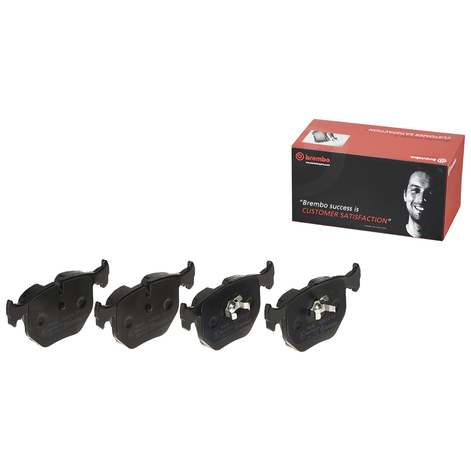 BREMBO Bremsbelagsatz, Scheibenbremse PRIME LINE