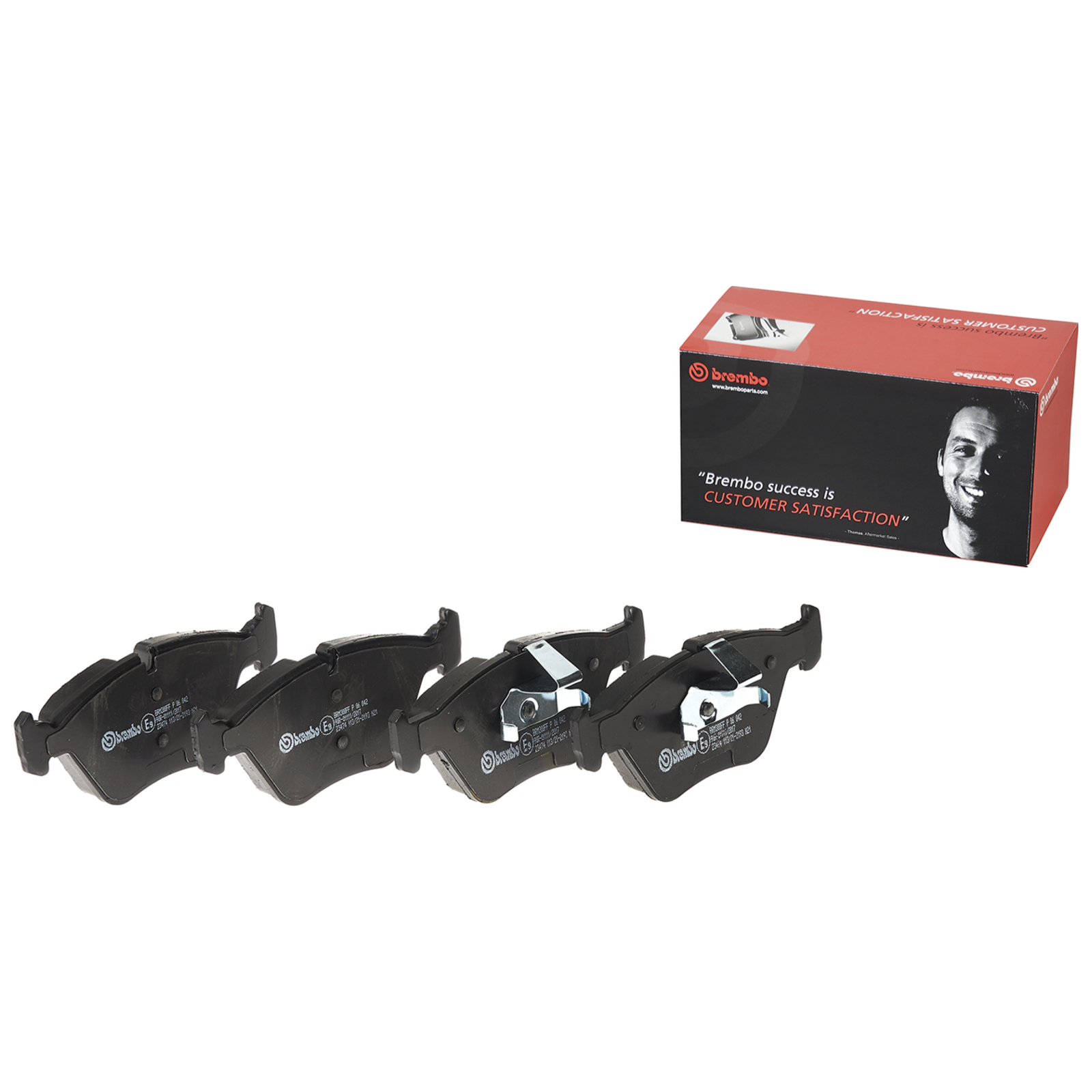 BREMBO Bremsbelagsatz, Scheibenbremse PRIME LINE P 06 042