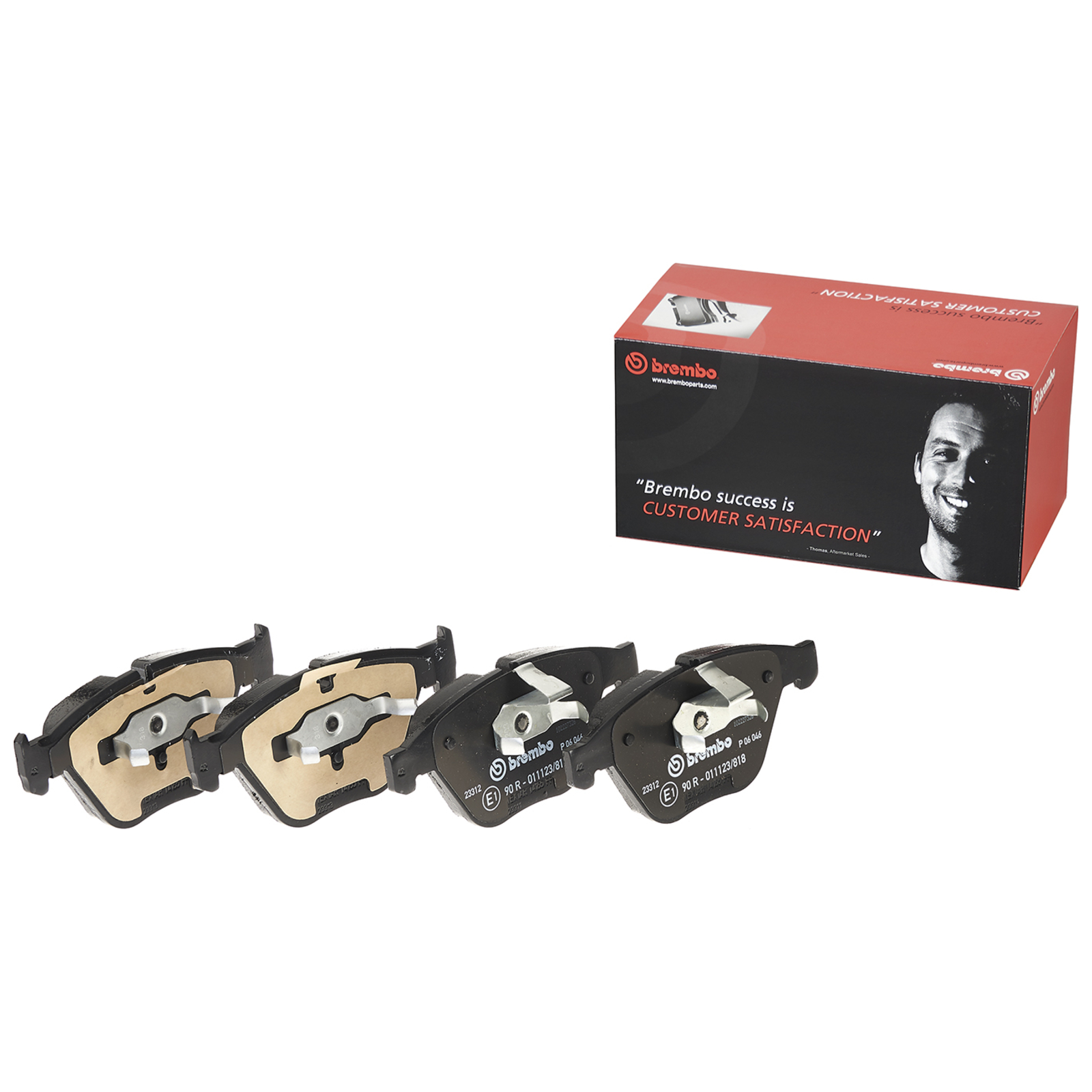 BREMBO Brake Pad Set, disc brake PRIME LINE