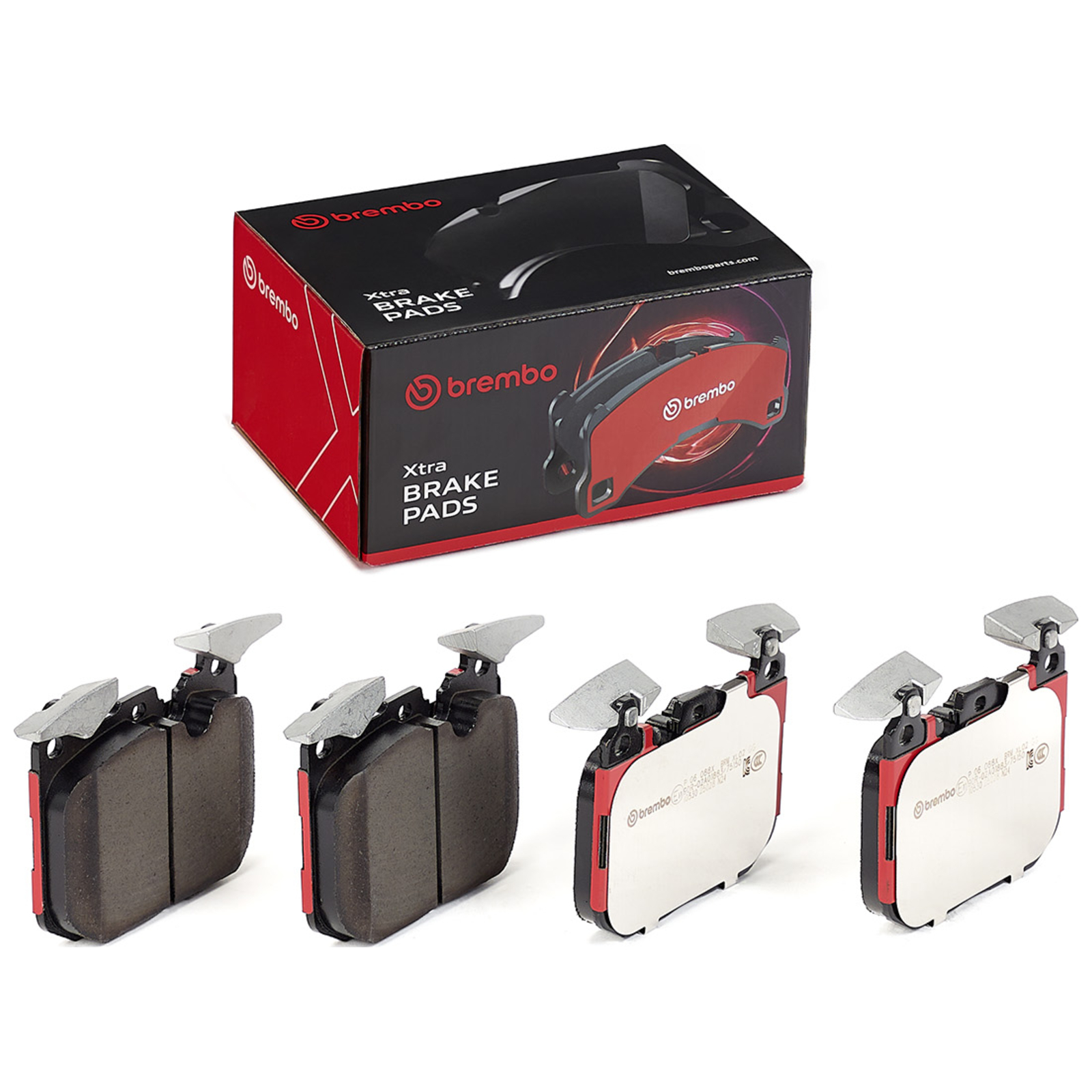 BREMBO Bremsbelagsatz, Scheibenbremse BREMBO XTRA LINE