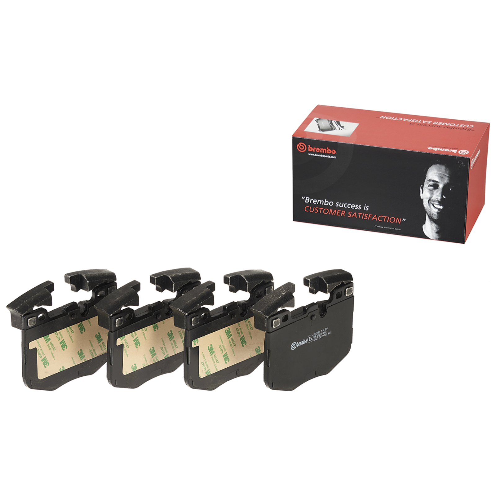 BREMBO Brake Pad Set, disc brake PRIME LINE