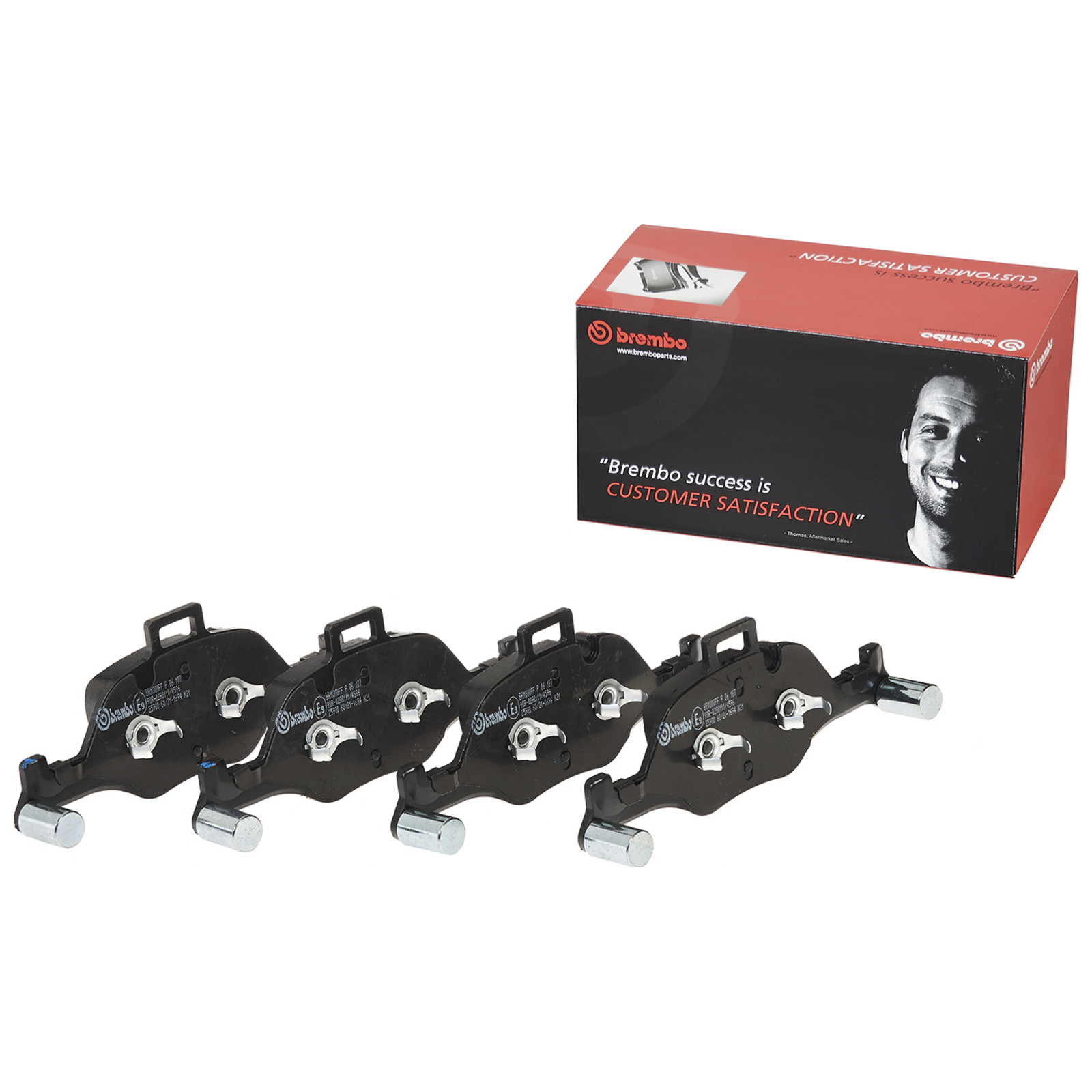 BREMBO Bremsbelagsatz, Scheibenbremse PRIME LINE