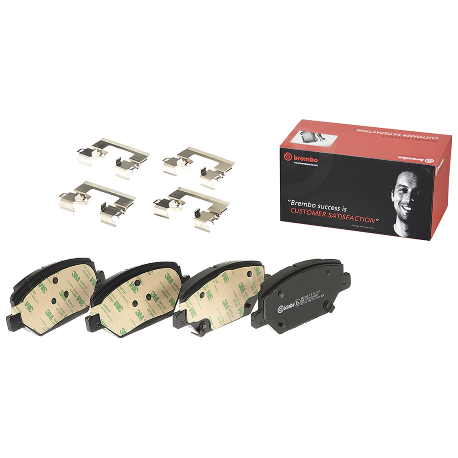 BREMBO Brake Pad Set, disc brake PRIME LINE