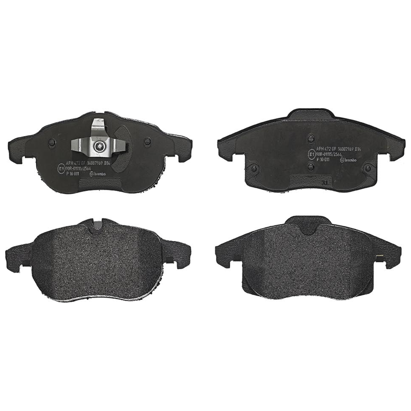 BREMBO Brake Pad Set, disc brake PRIME LINE