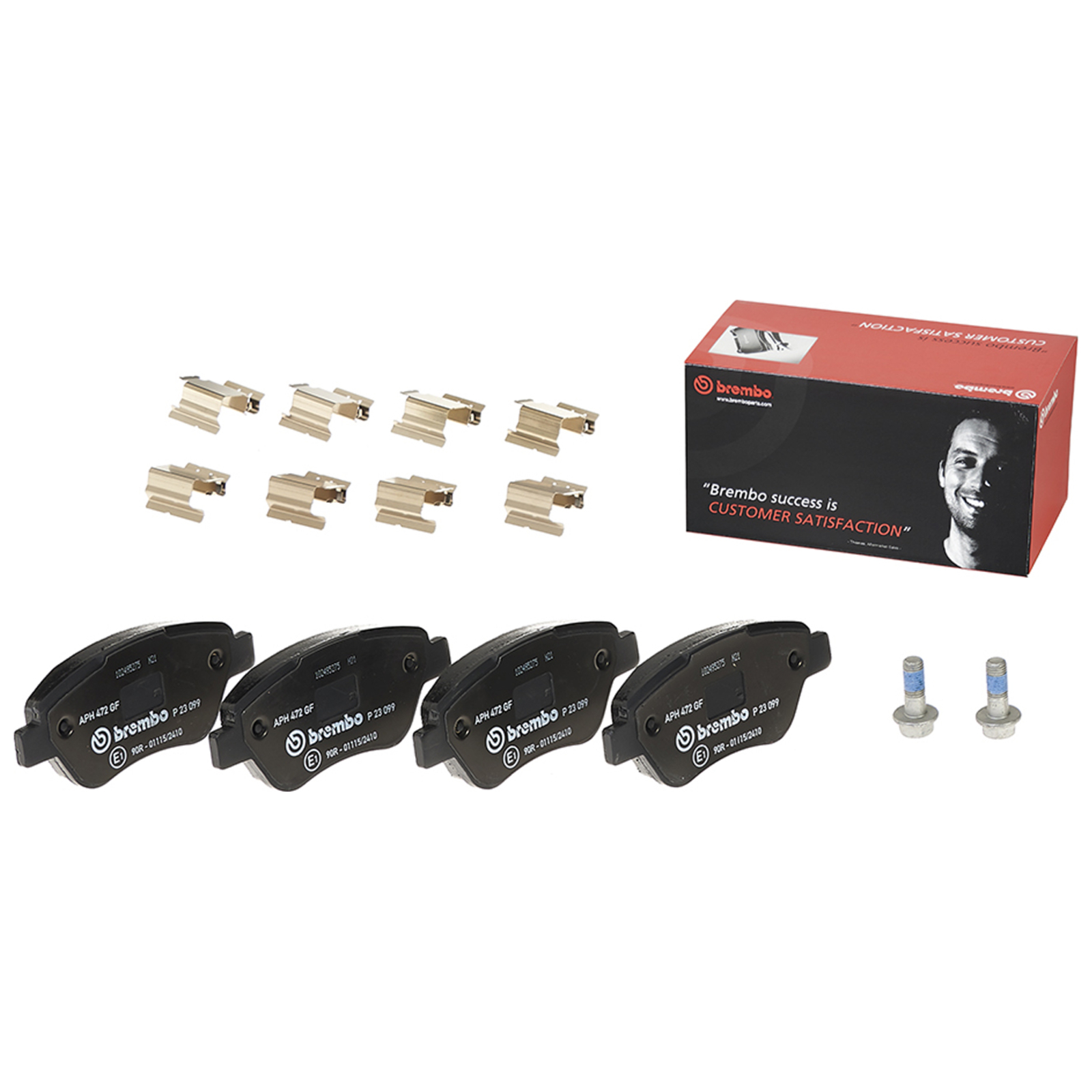 BREMBO Bremsbelagsatz, Scheibenbremse PRIME LINE