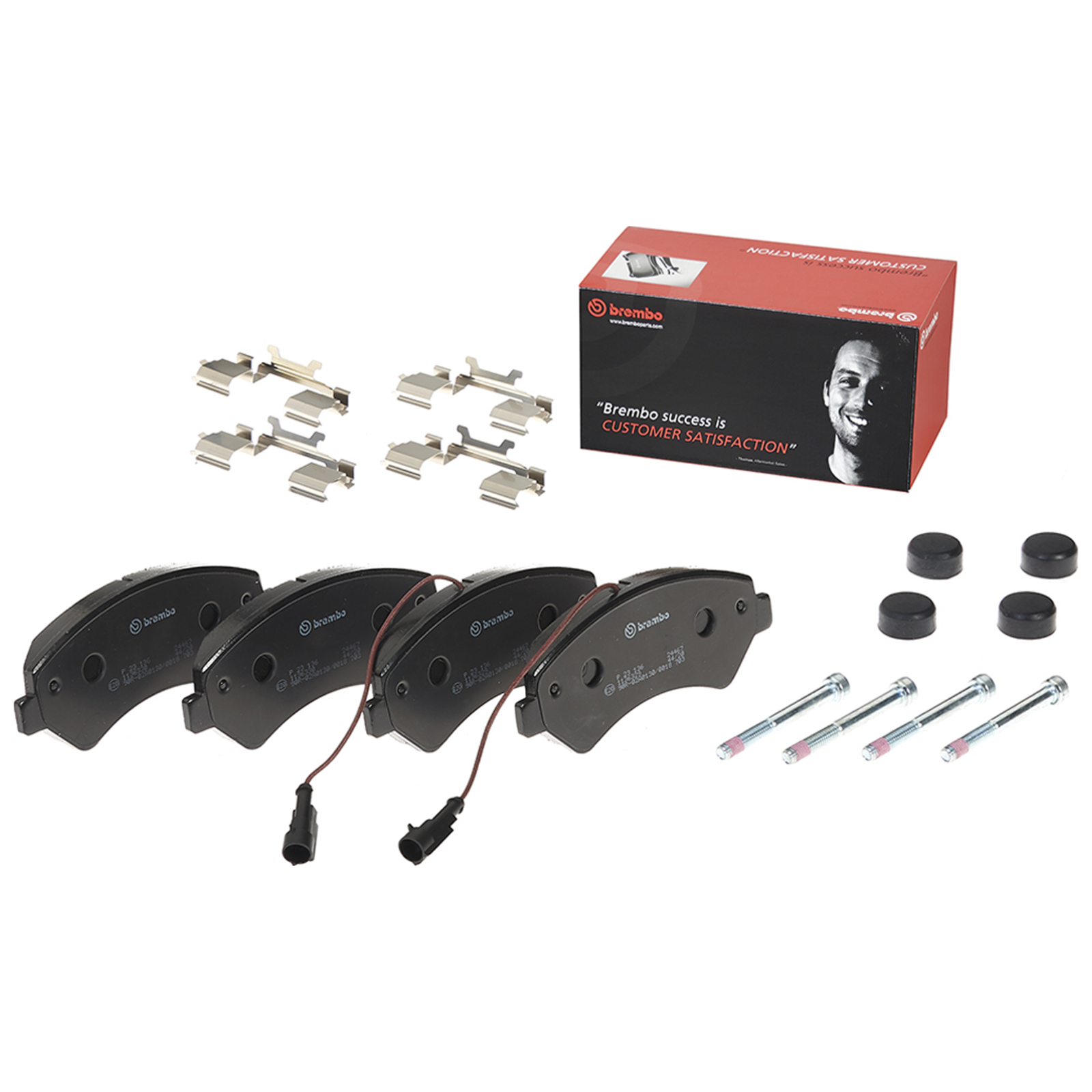 BREMBO Brake Pad Set, disc brake PRIME LINE