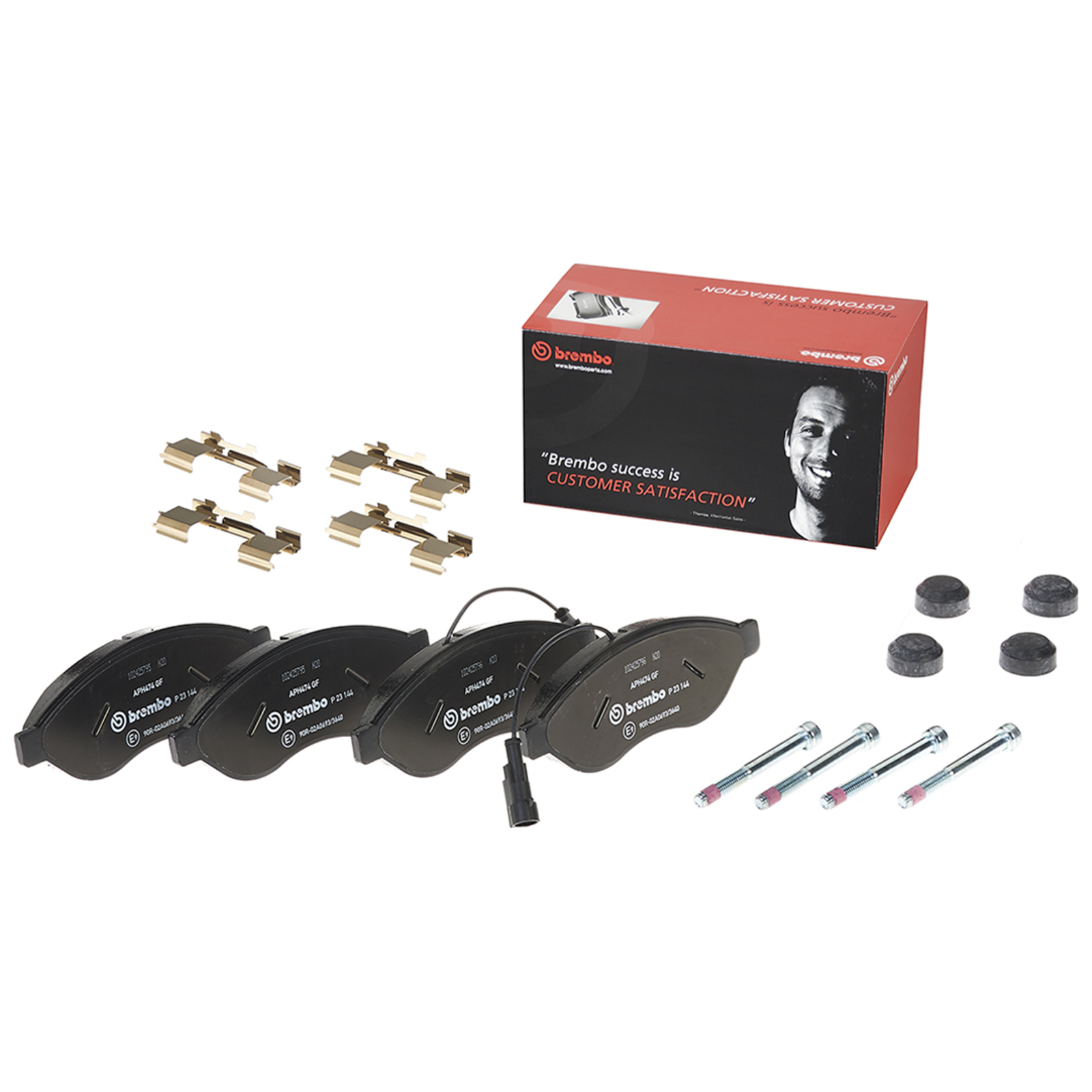 BREMBO Brake Pad Set, disc brake PRIME LINE