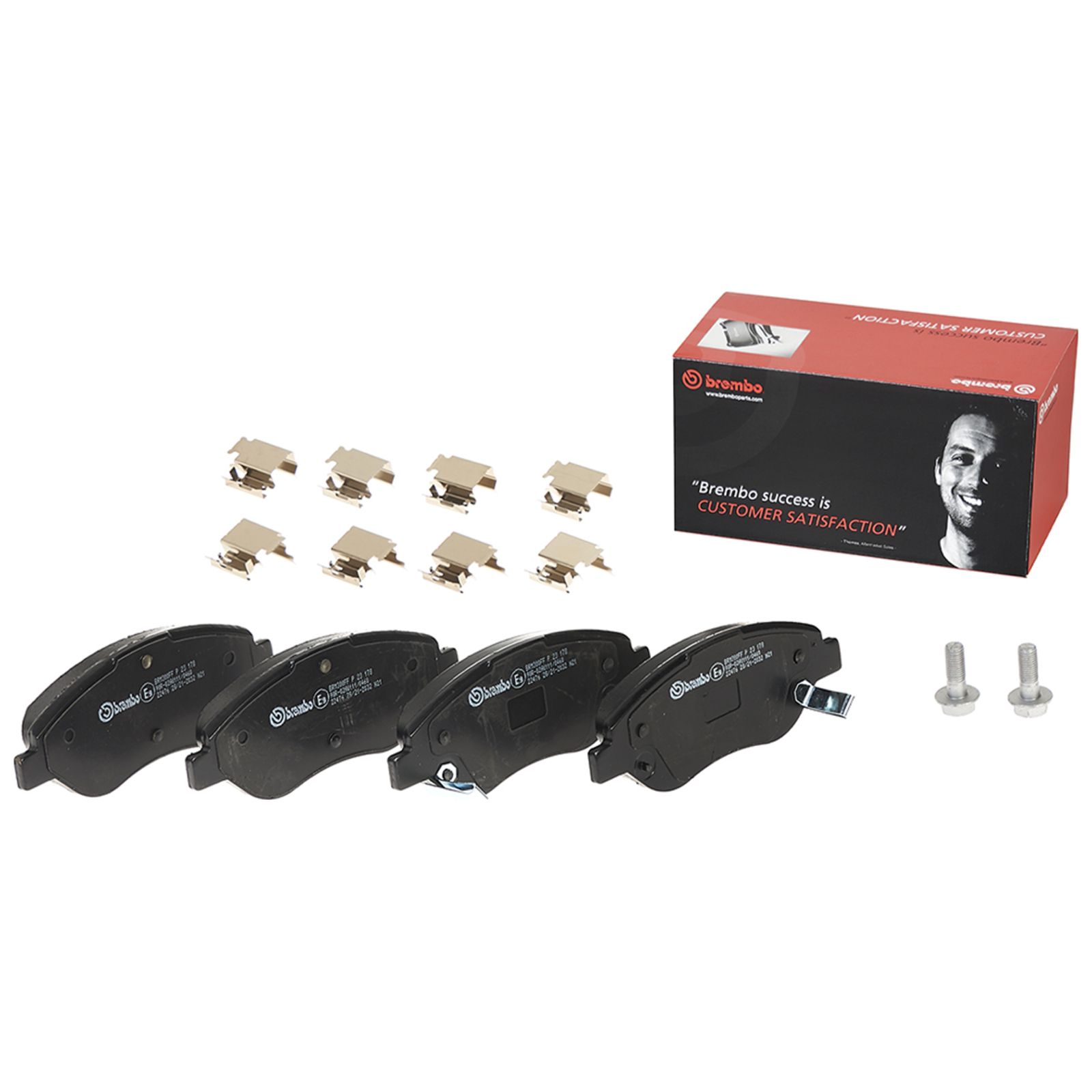 BREMBO Bremsbelagsatz, Scheibenbremse PRIME LINE