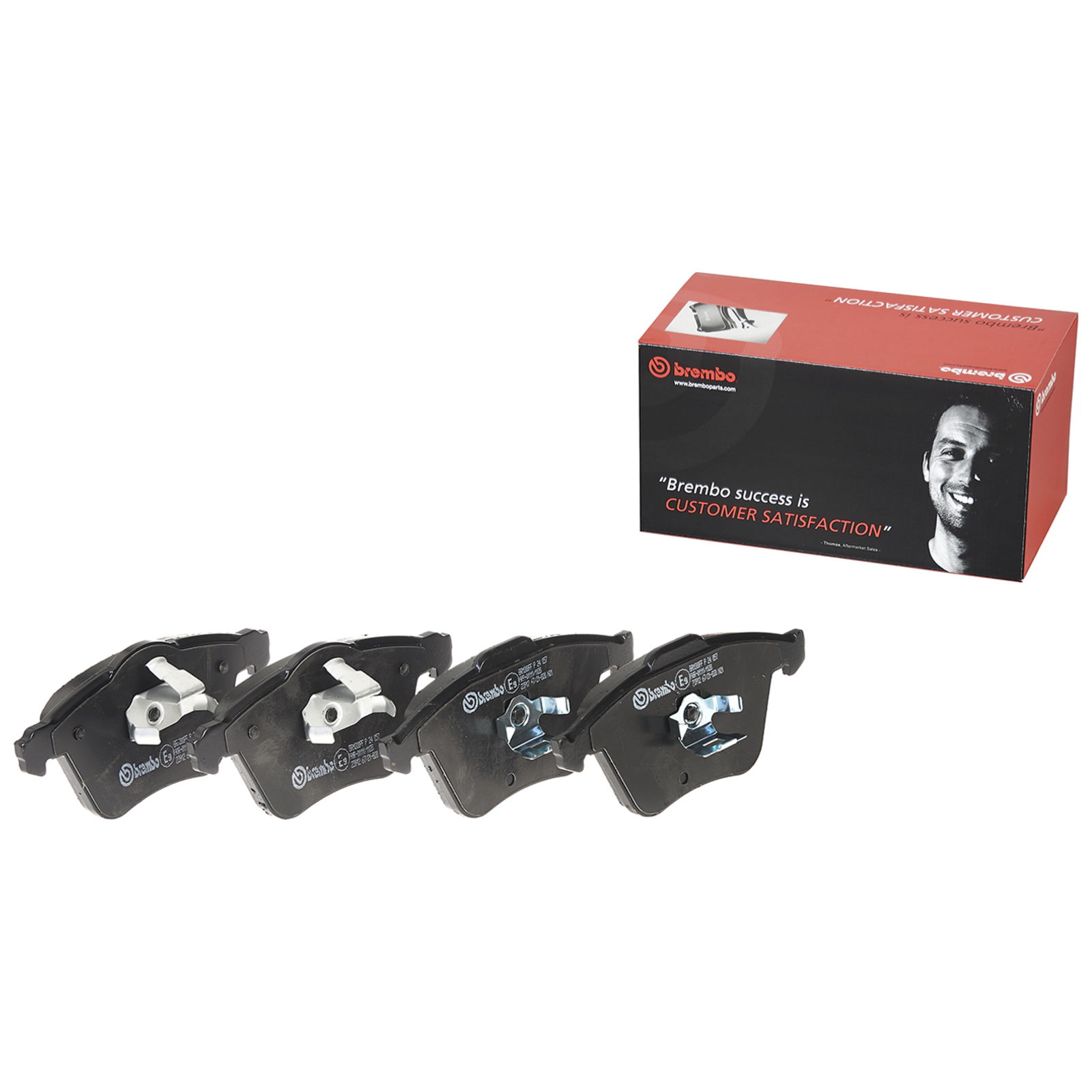 BREMBO Brake Pad Set, disc brake PRIME LINE