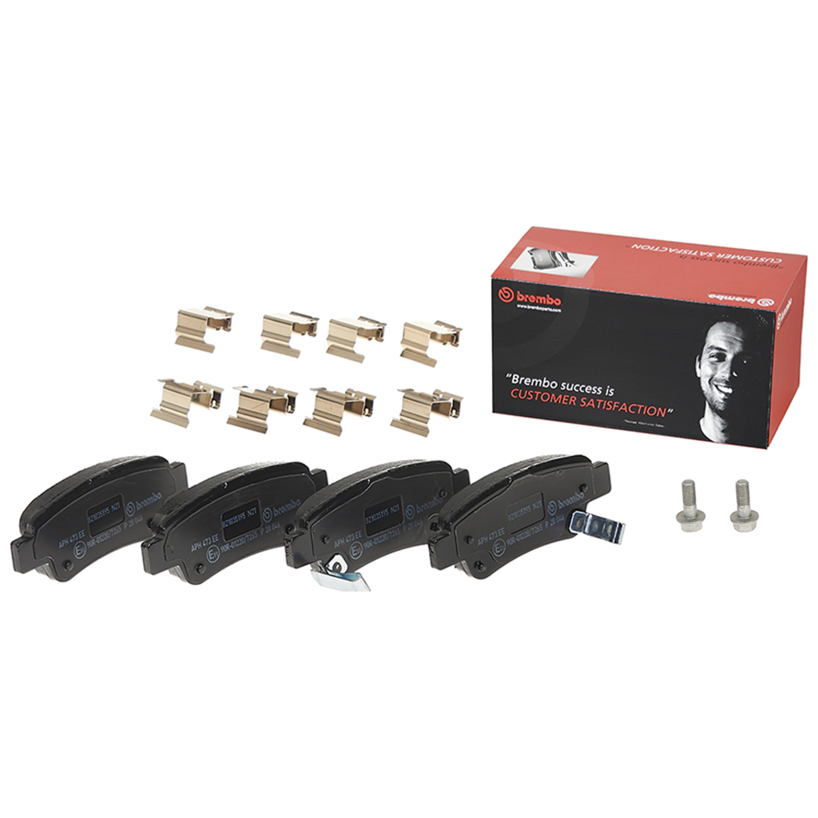 BREMBO Bremsbelagsatz, Scheibenbremse PRIME LINE