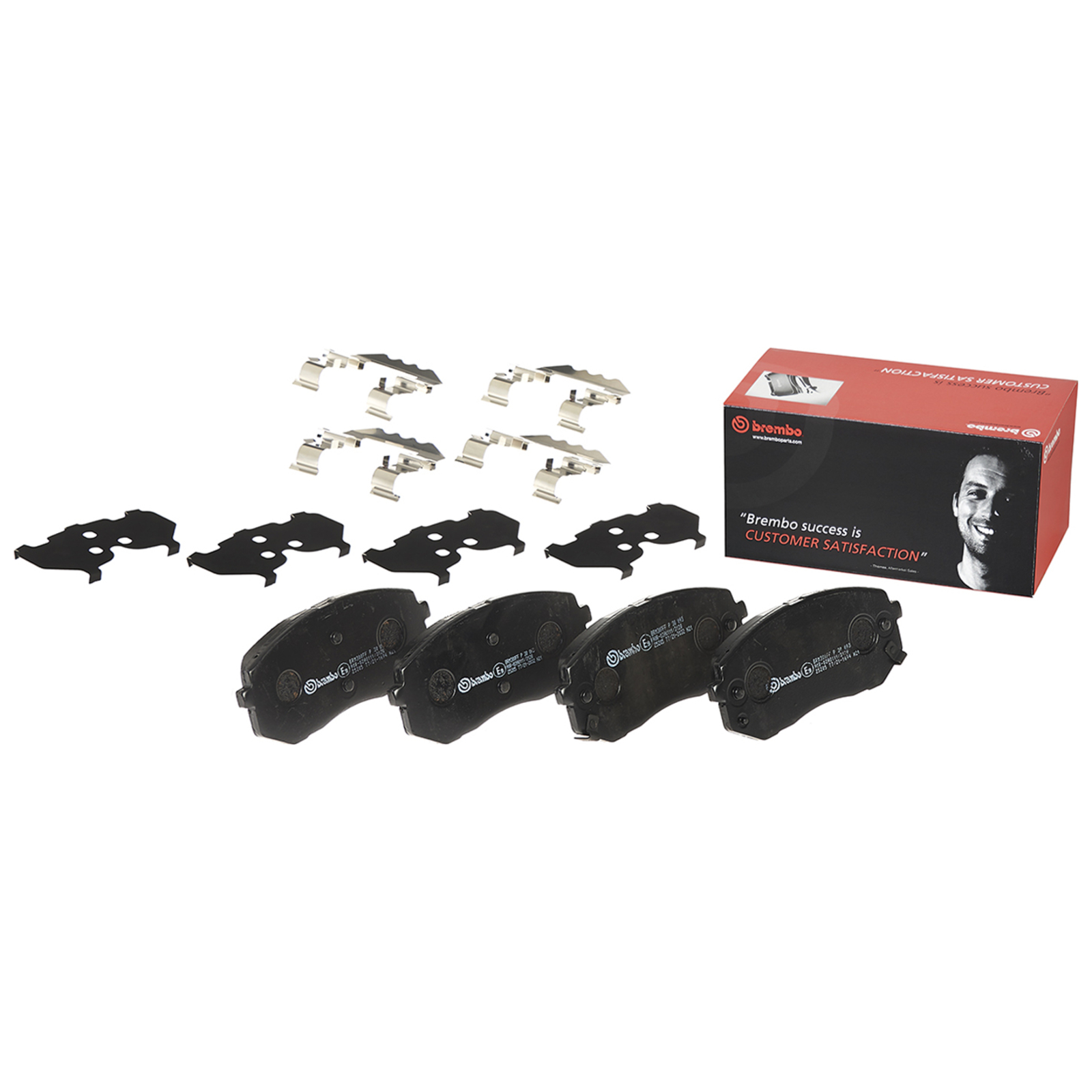 BREMBO Brake Pad Set, disc brake PRIME LINE