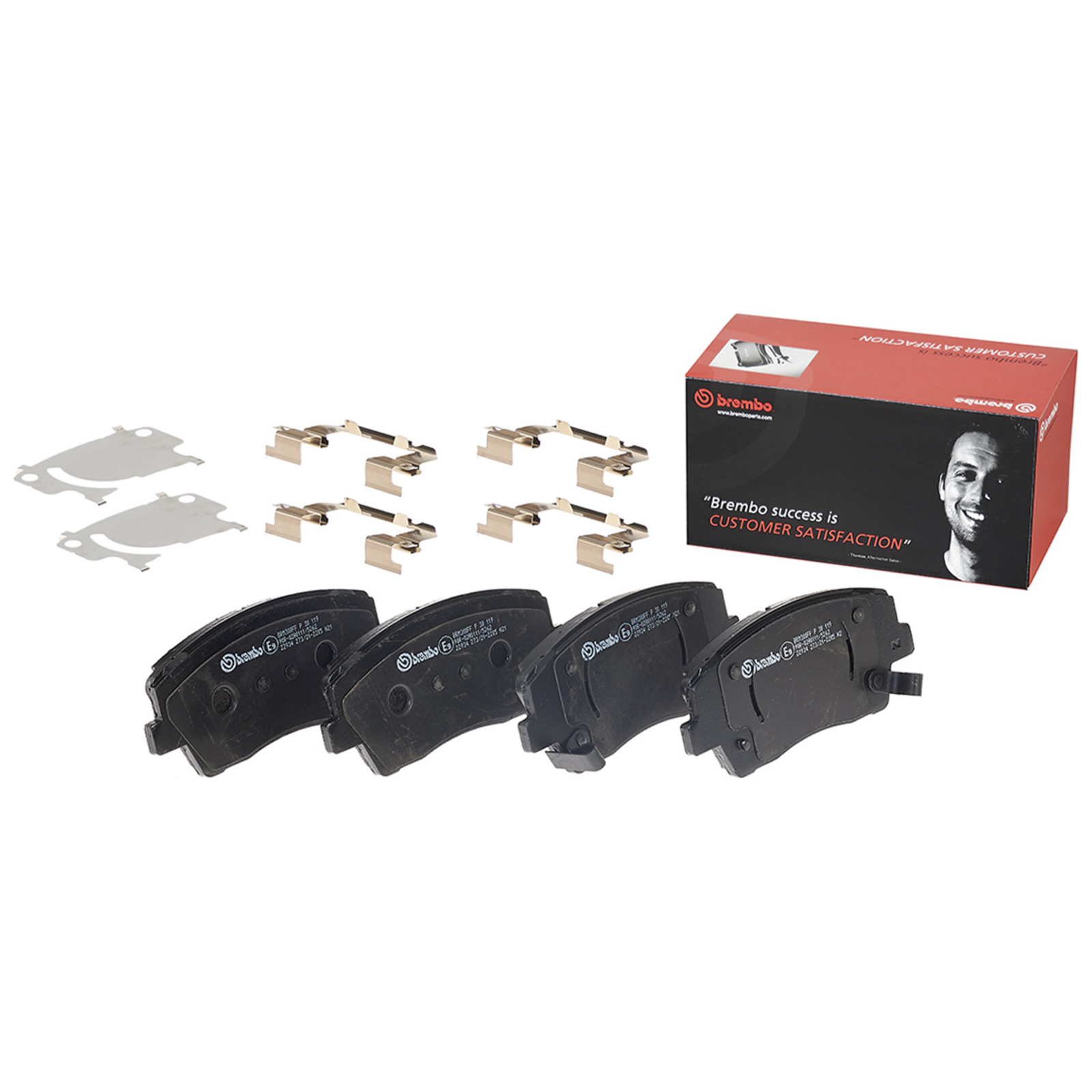 BREMBO Bremsbelagsatz, Scheibenbremse PRIME LINE