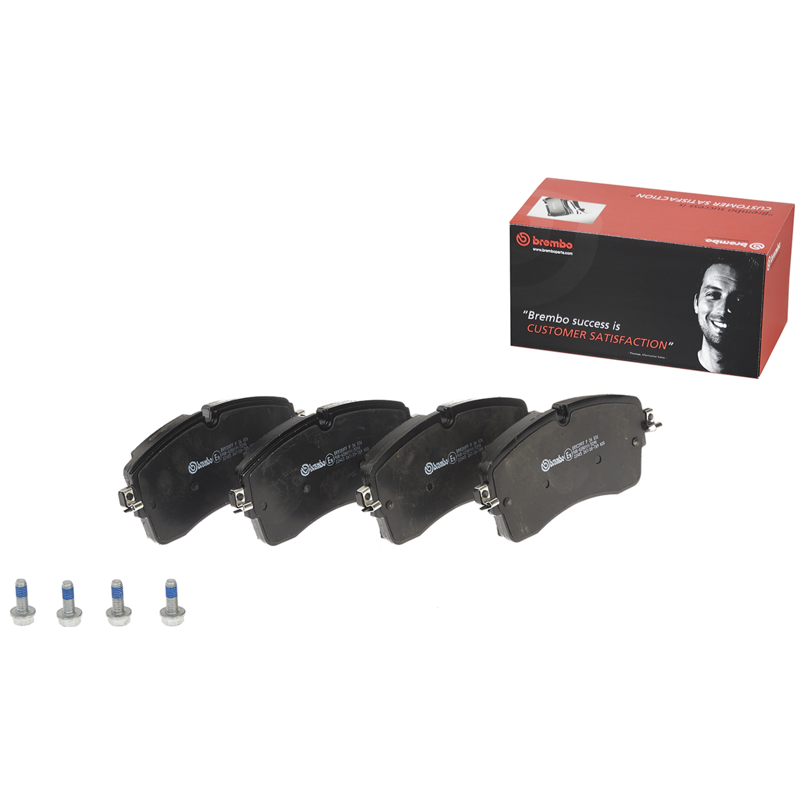 BREMBO Brake Pad Set, disc brake PRIME LINE