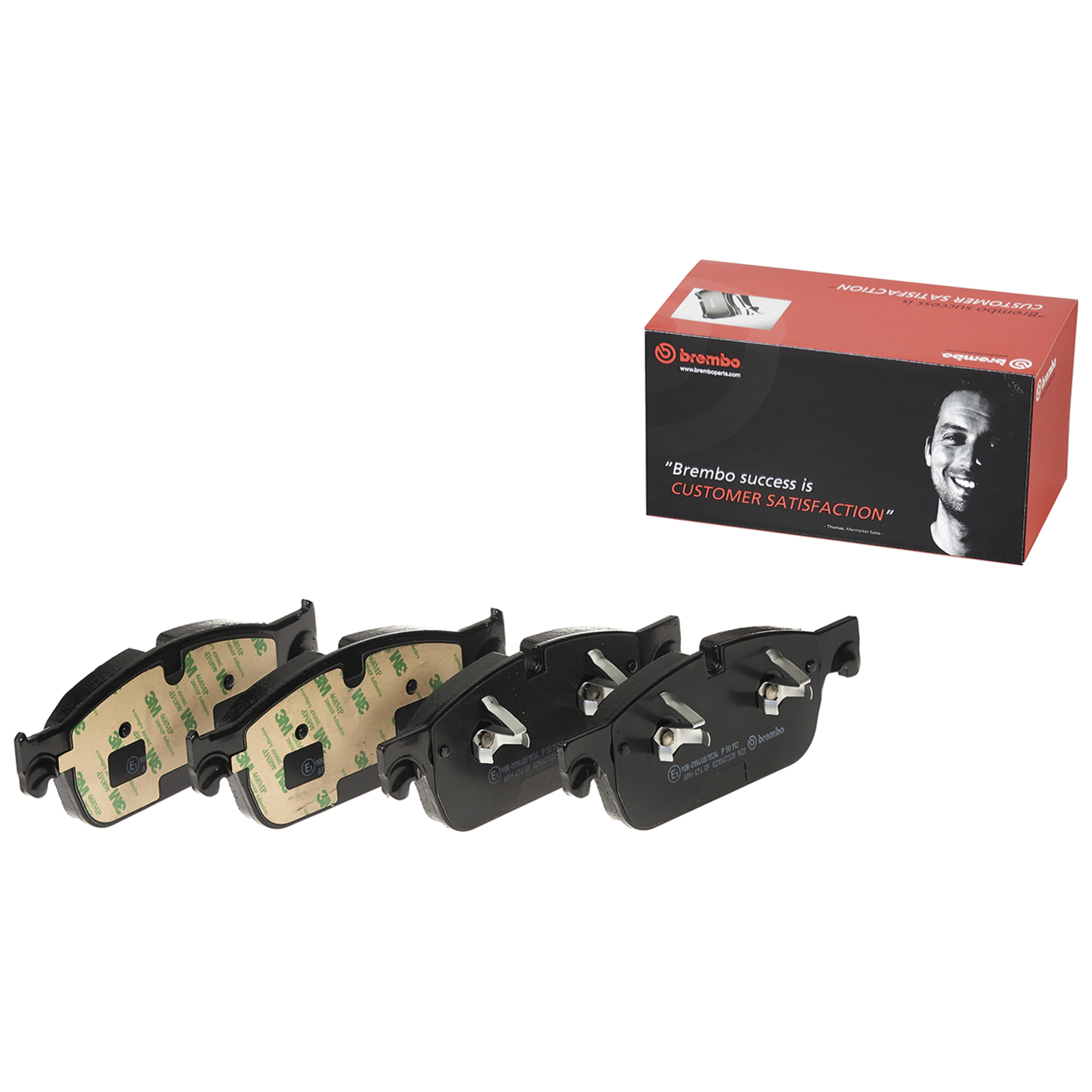 BREMBO Bremsbelagsatz, Scheibenbremse PRIME LINE