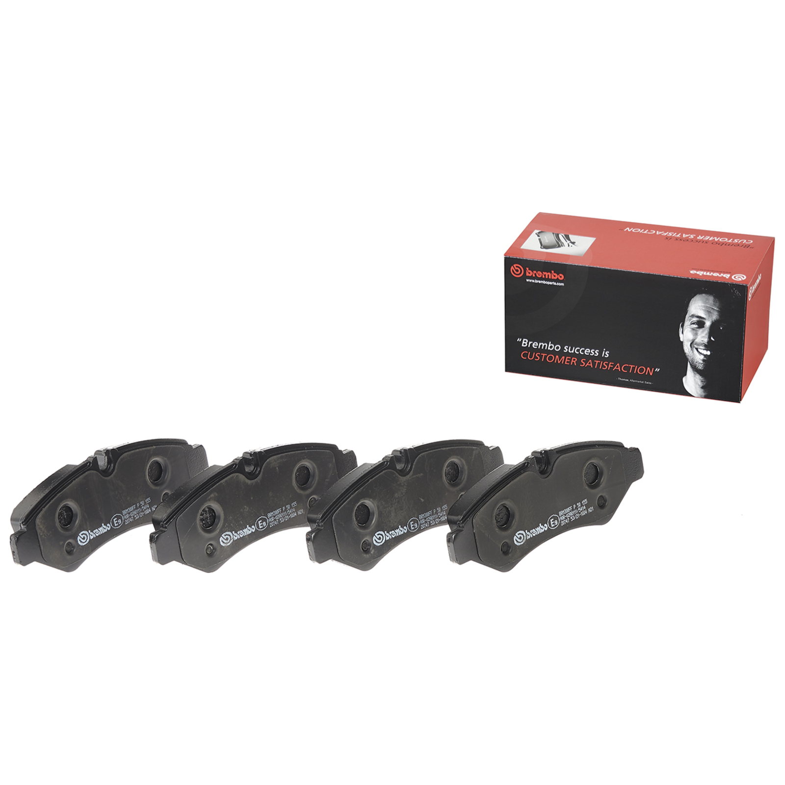 BREMBO Brake Pad Set, disc brake PRIME LINE