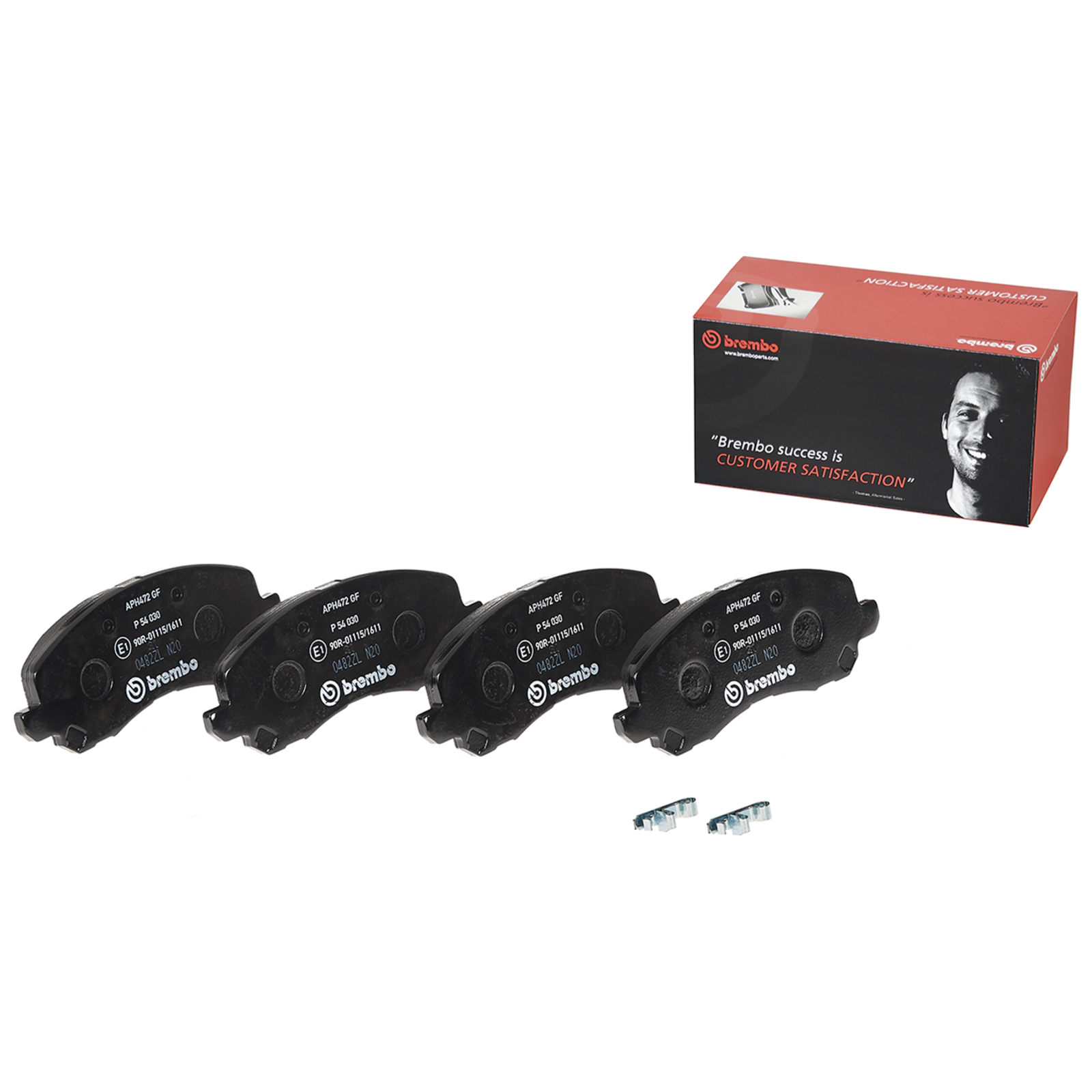 BREMBO Brake Pad Set, disc brake PRIME LINE