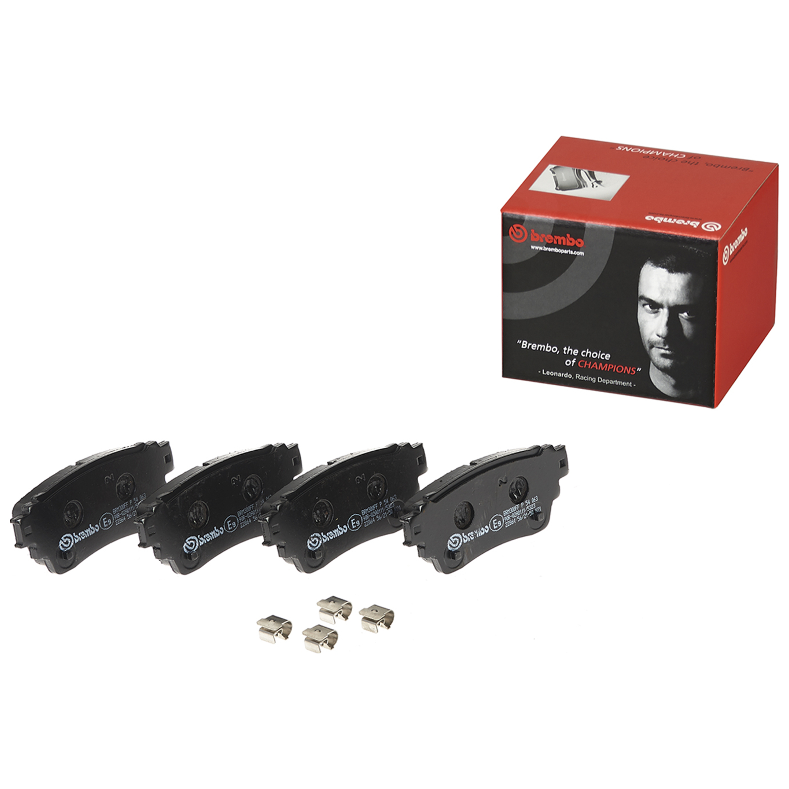 BREMBO Bremsbelagsatz, Scheibenbremse PRIME LINE