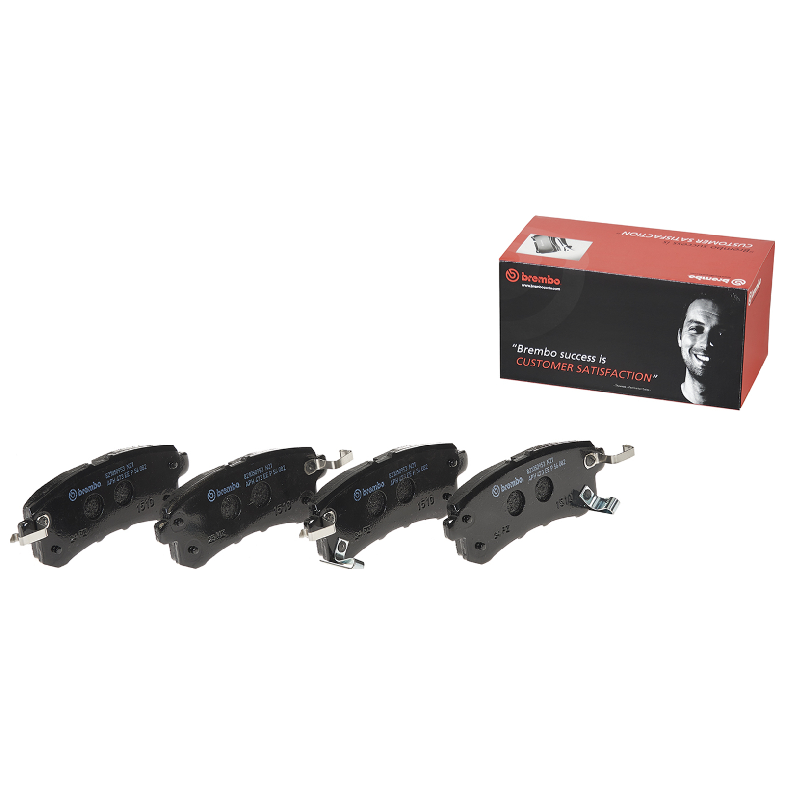 BREMBO Bremsbelagsatz, Scheibenbremse PRIME LINE