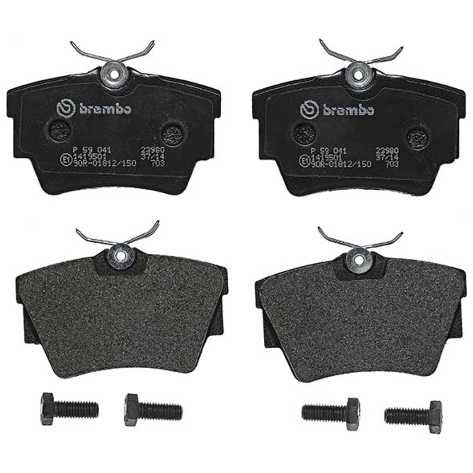 BREMBO Brake Pad Set, disc brake