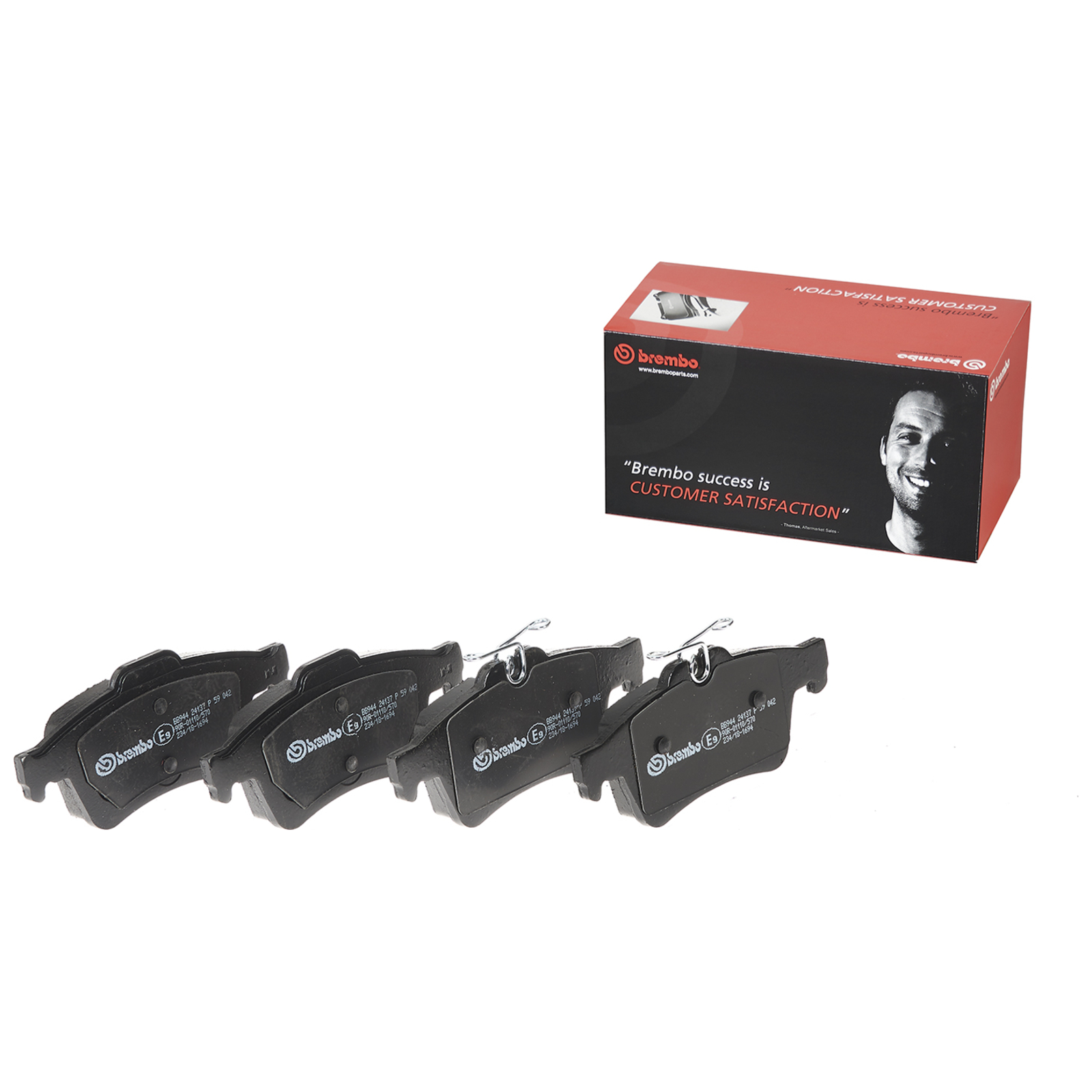 BREMBO Brake Pad Set, disc brake