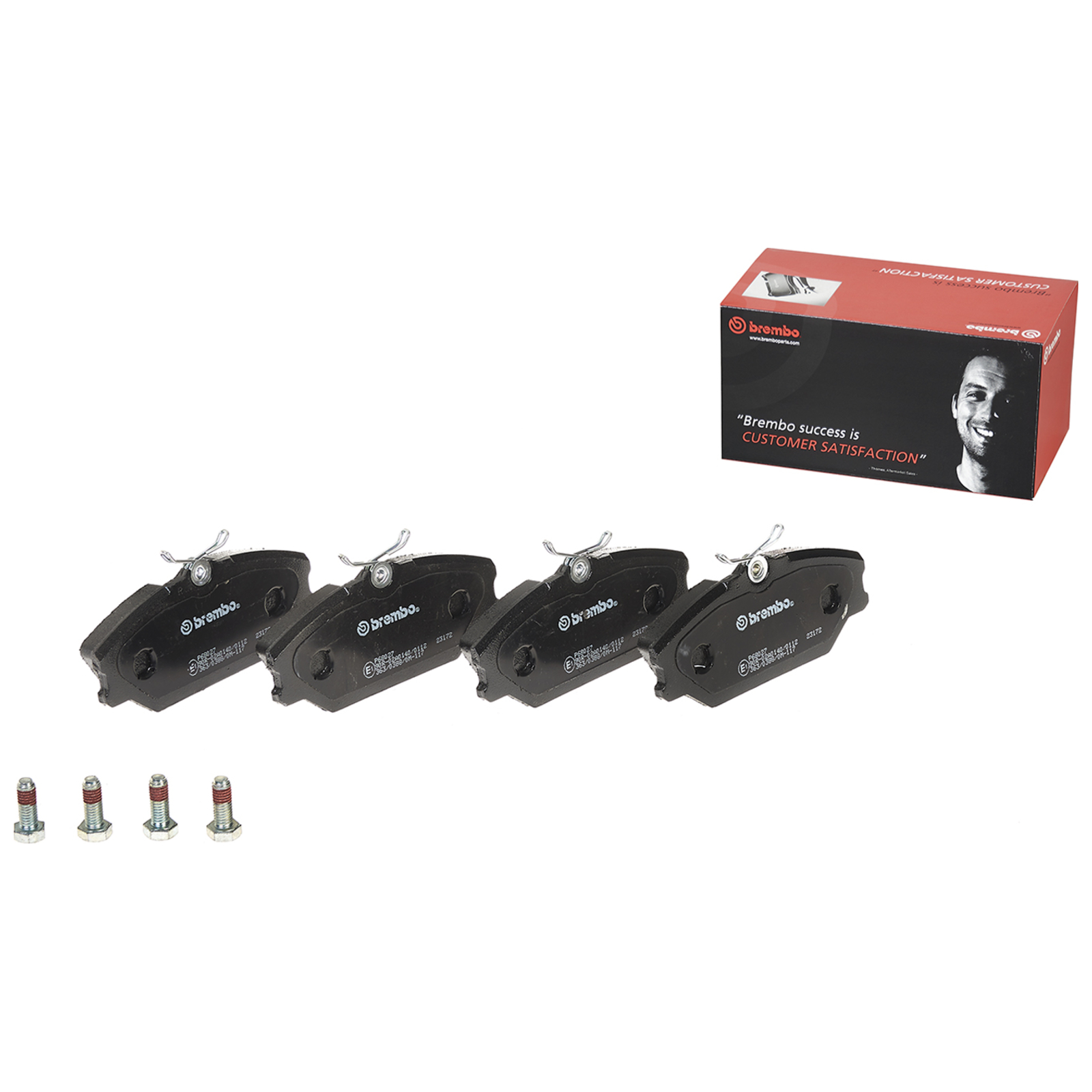 BREMBO Bremsbelagsatz, Scheibenbremse PRIME LINE
