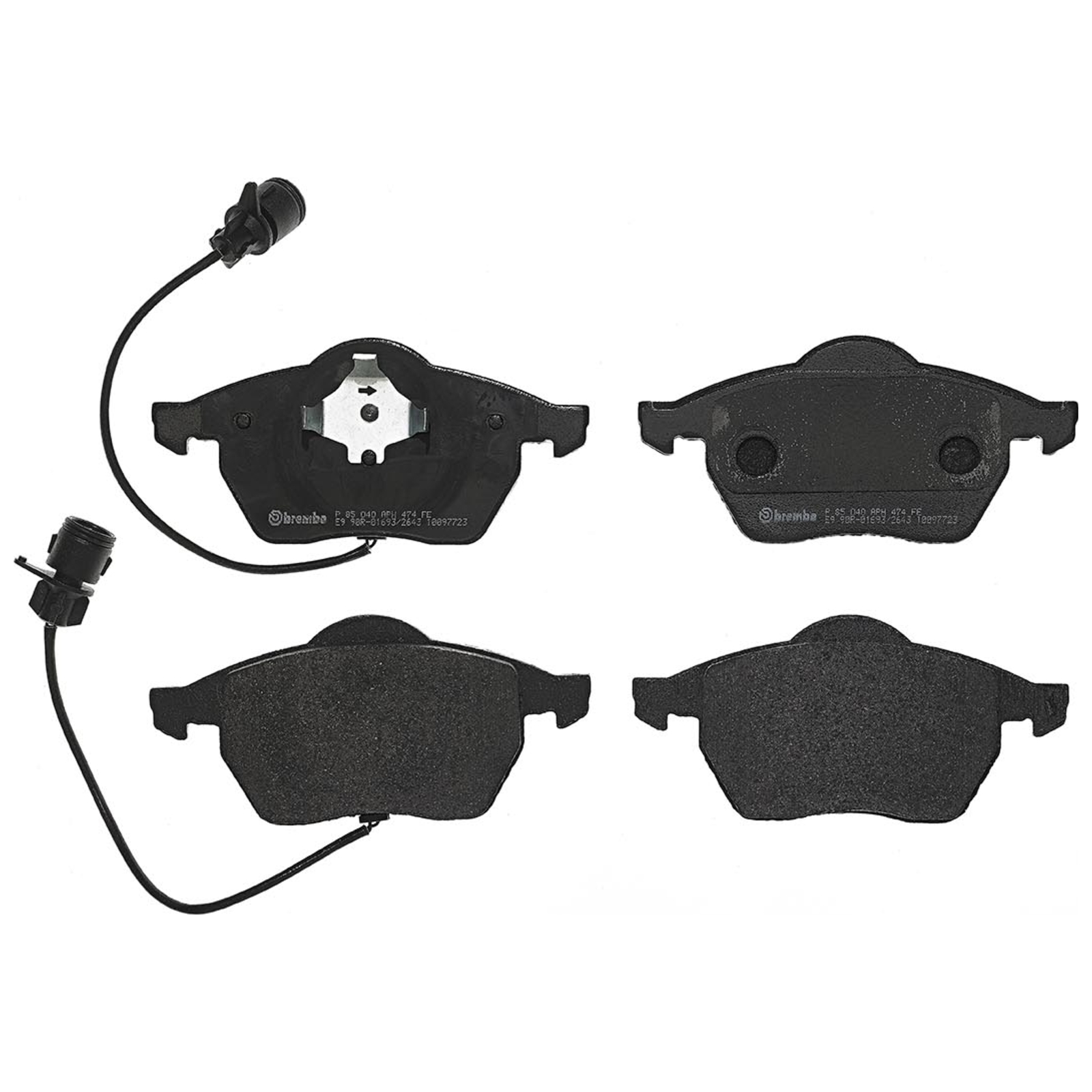 BREMBO Bremsbelagsatz, Scheibenbremse PRIME LINE