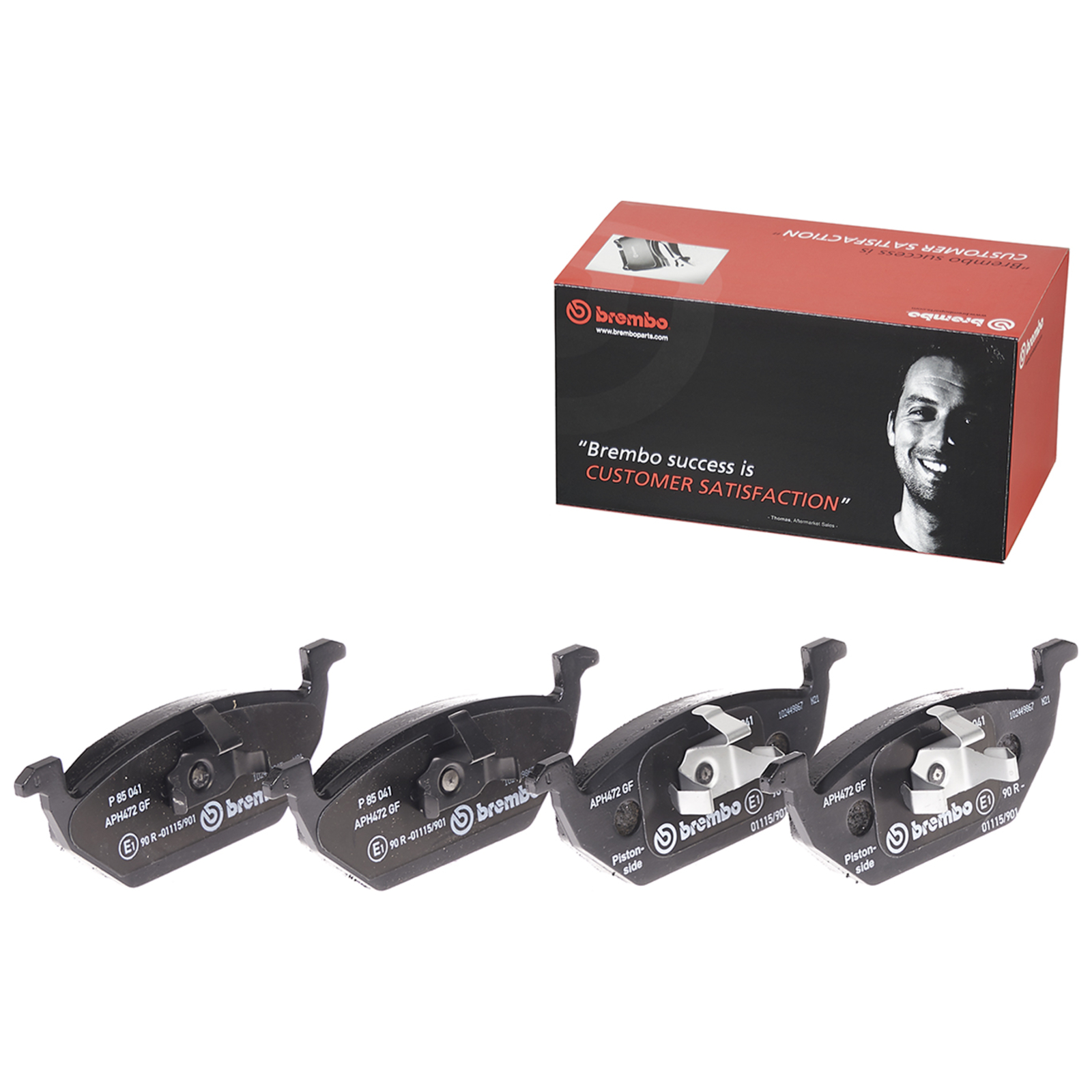 BREMBO Brake Pad Set, disc brake