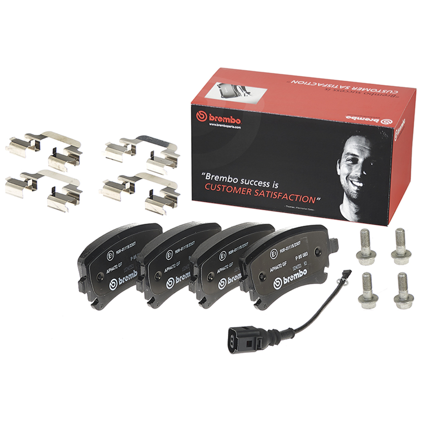BREMBO Brake Pad Set, disc brake