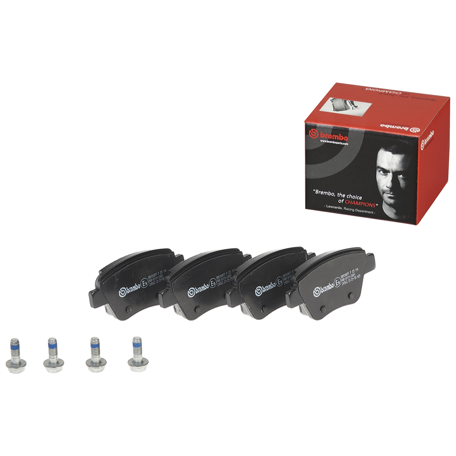 BREMBO Brake Pad Set, disc brake