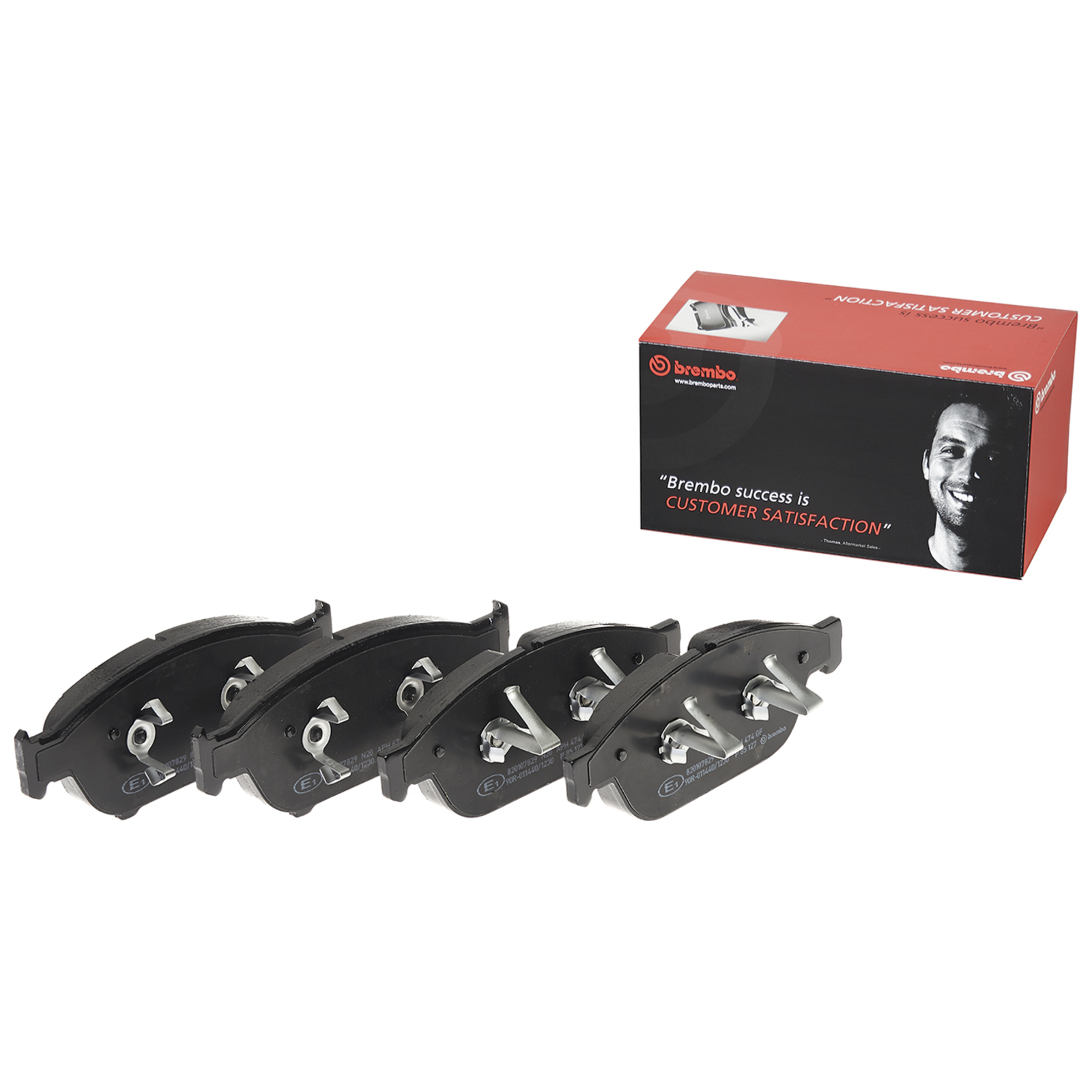 BREMBO Brake Pad Set, disc brake PRIME LINE