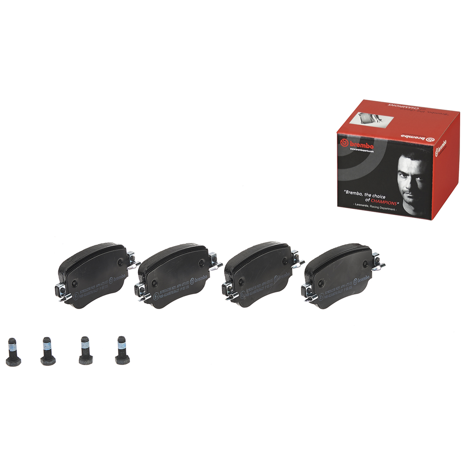 BREMBO Brake Pad Set, disc brake PRIME LINE
